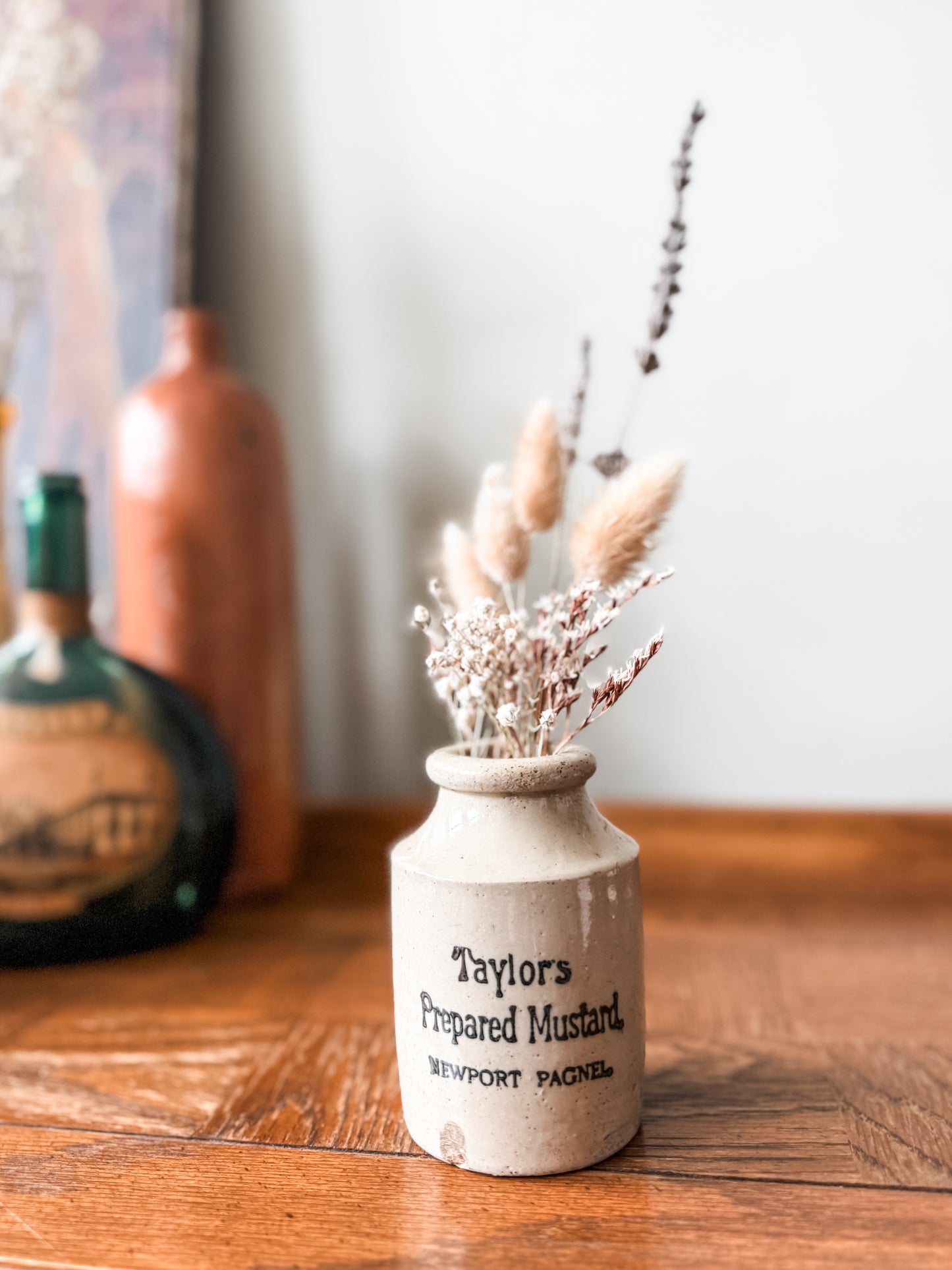 Stoneware Taylor’s Prepared mustard pot