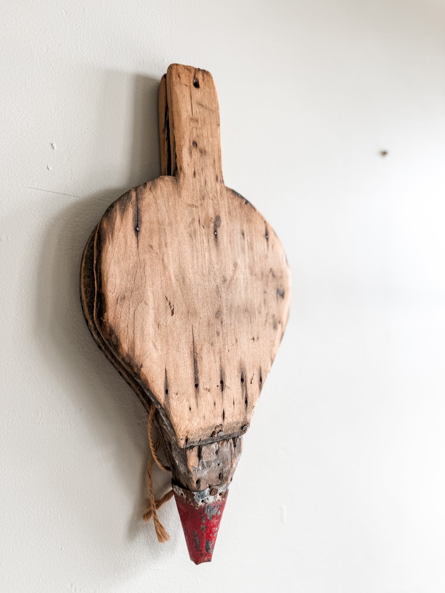 Primitive Natural Wood Bellows
