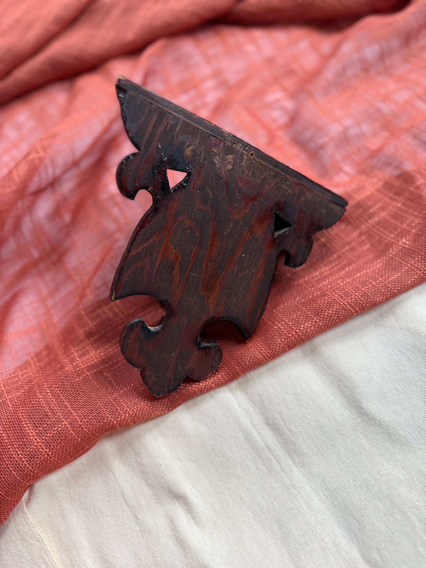 Small Dark Wood Shelf