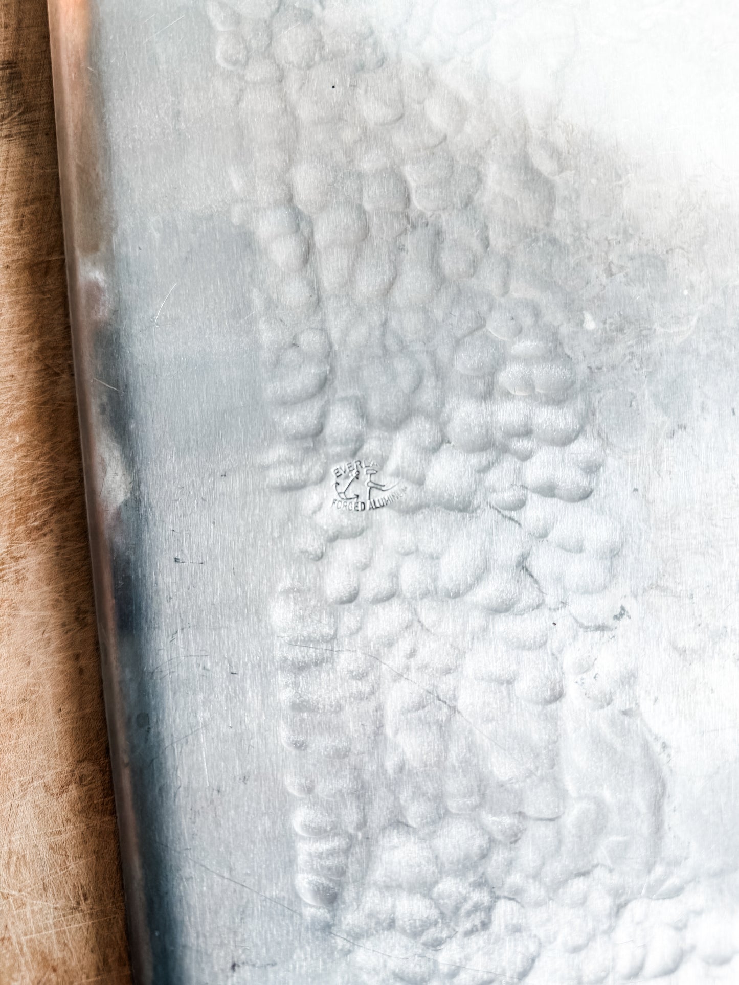 Aluminum Serving Tray | Shop Sustainable Antiques/Vintage Boutique | Traditional Cottage Maximalist Grand Millennial Home Decor