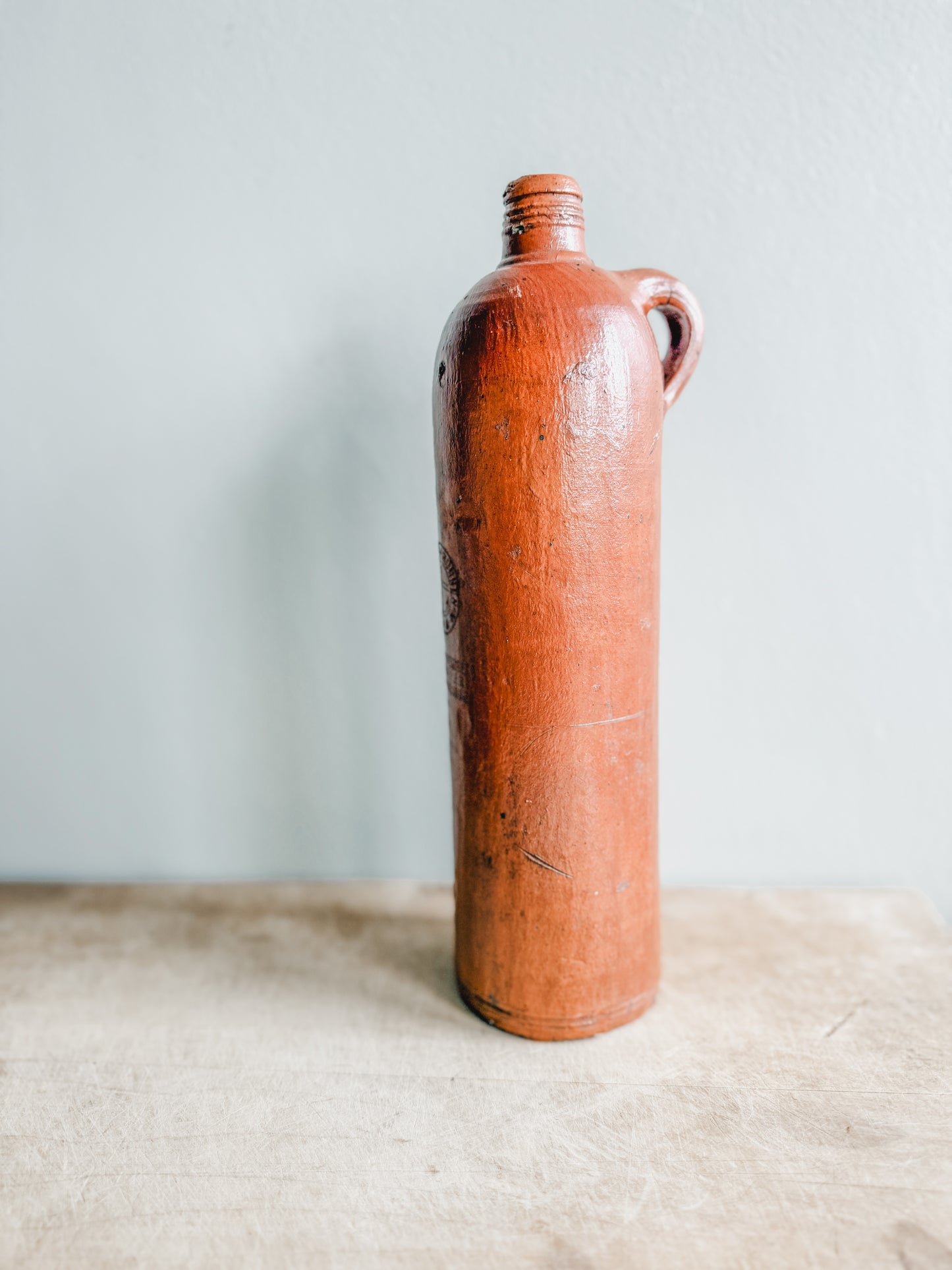 Antique German Seltzer Stoneware Bottle
