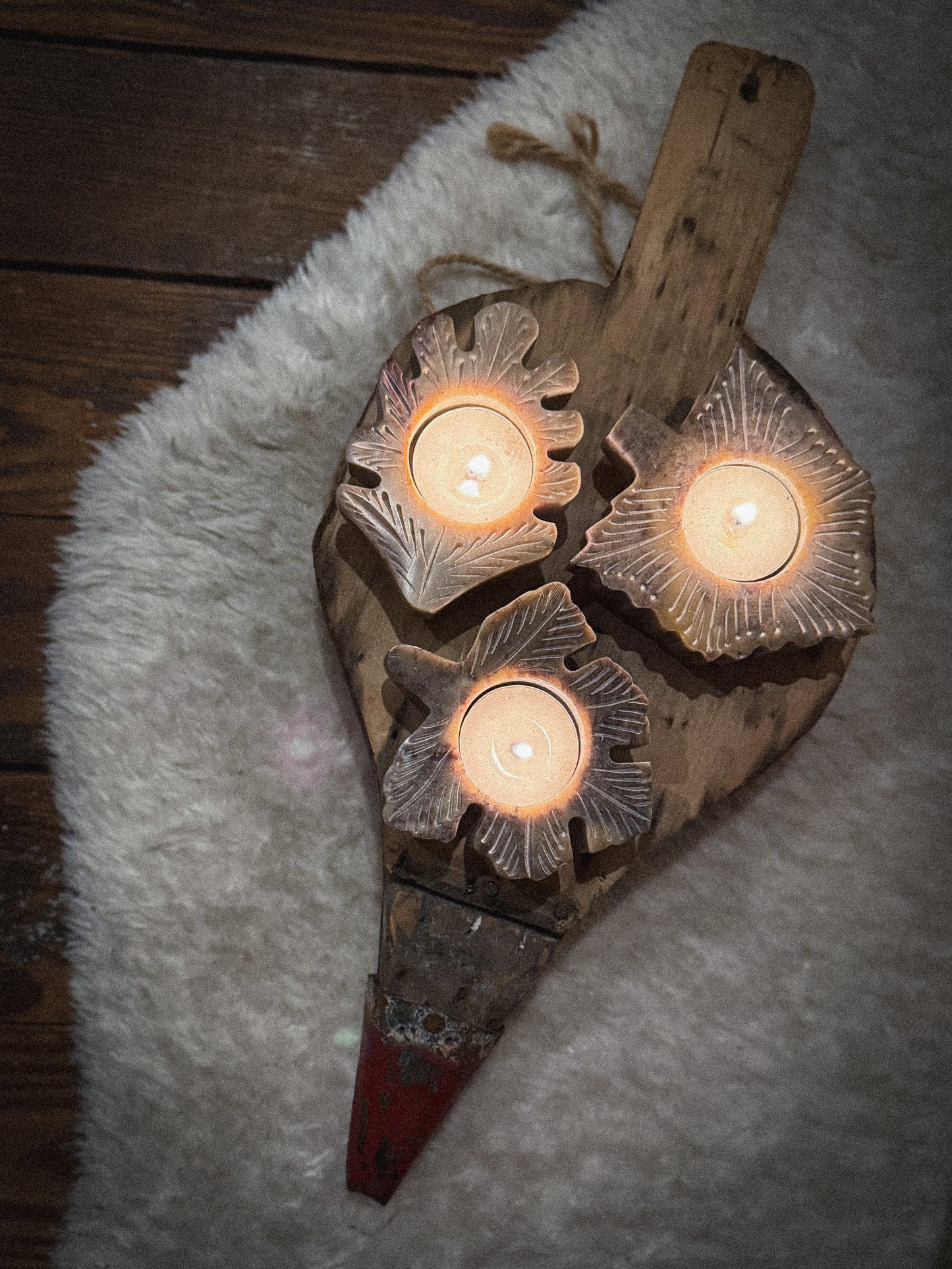 Primitive Natural Wood Bellows