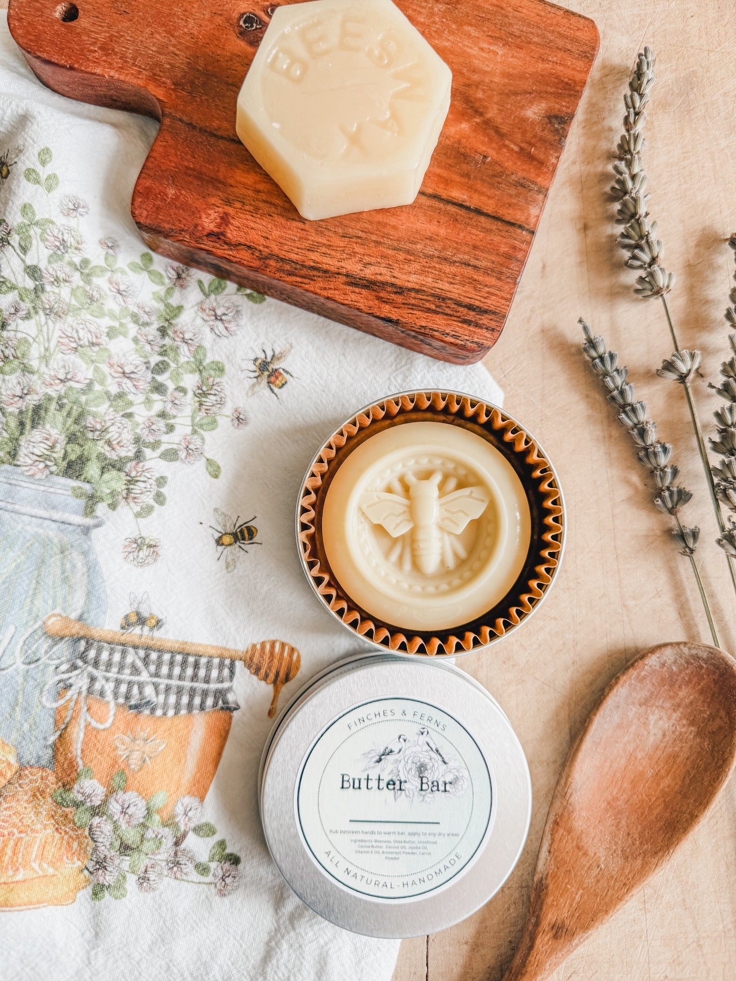 Unscented Butter Bar | Shop Handmade Artisan Gift Boutique | Natural Body Care Products