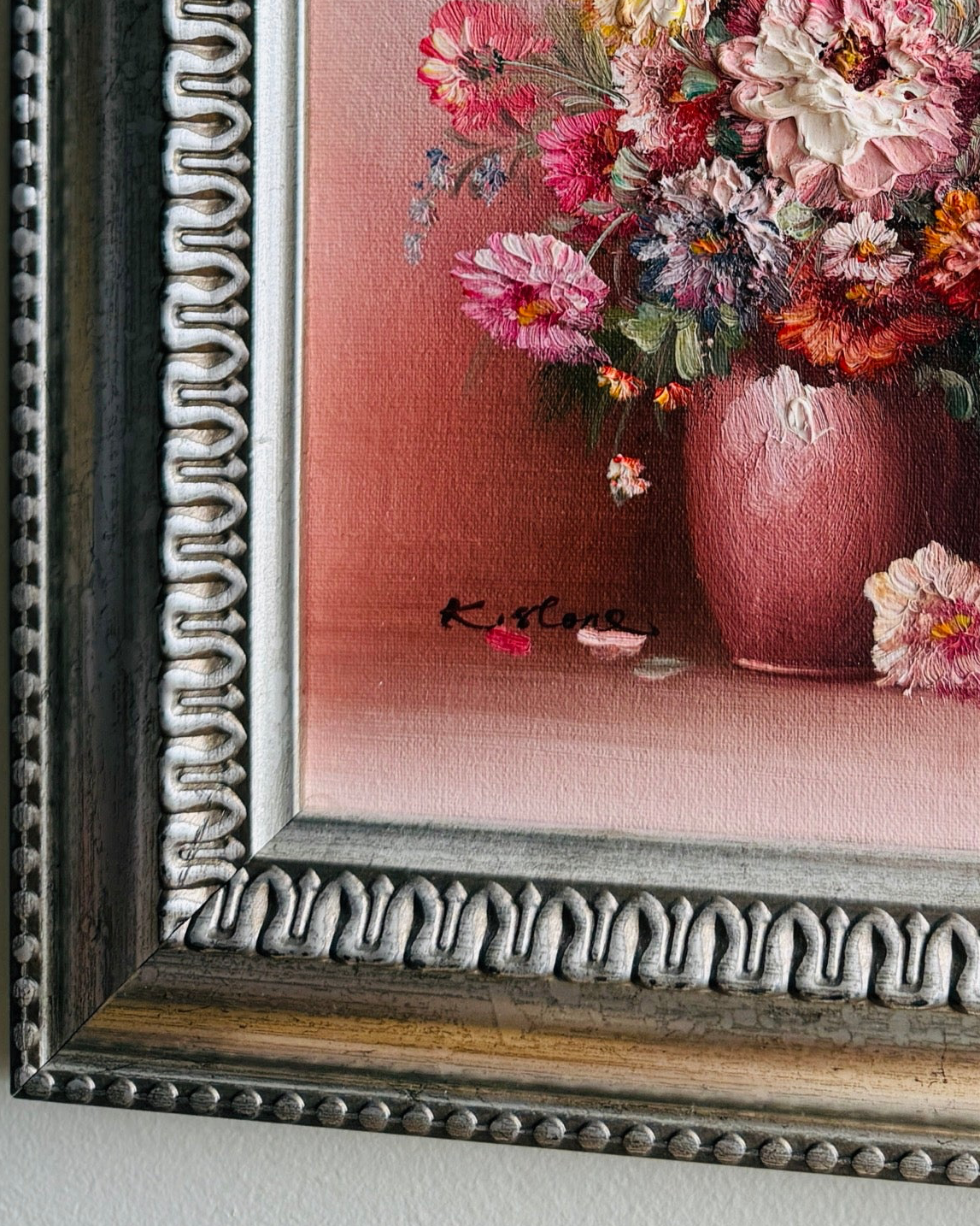 Vintage original oil painting