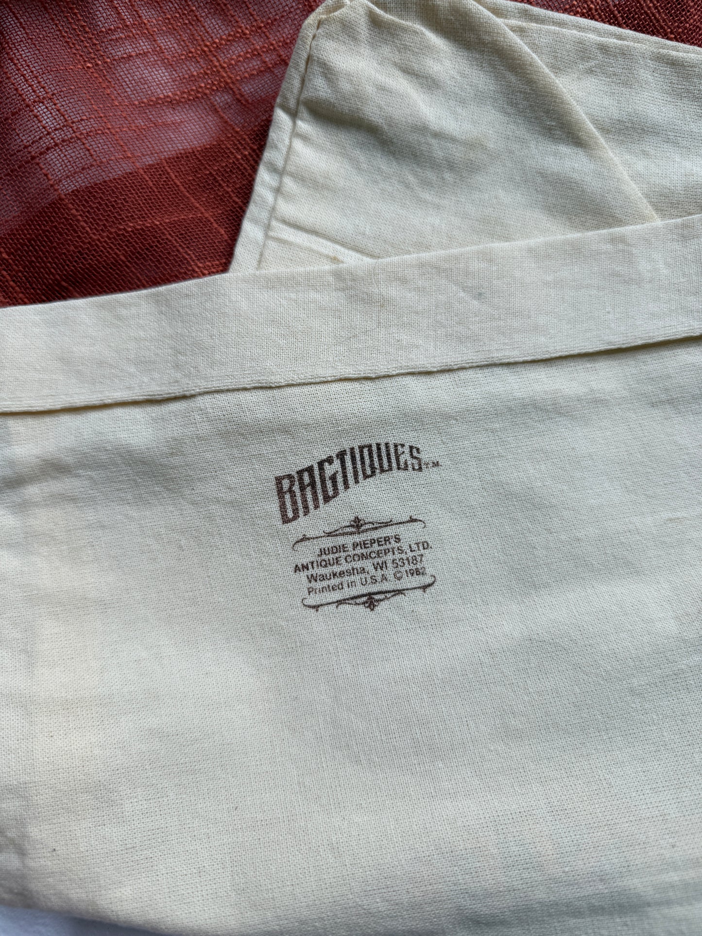 Cotton Buckwheat Flour Sack with Turkey