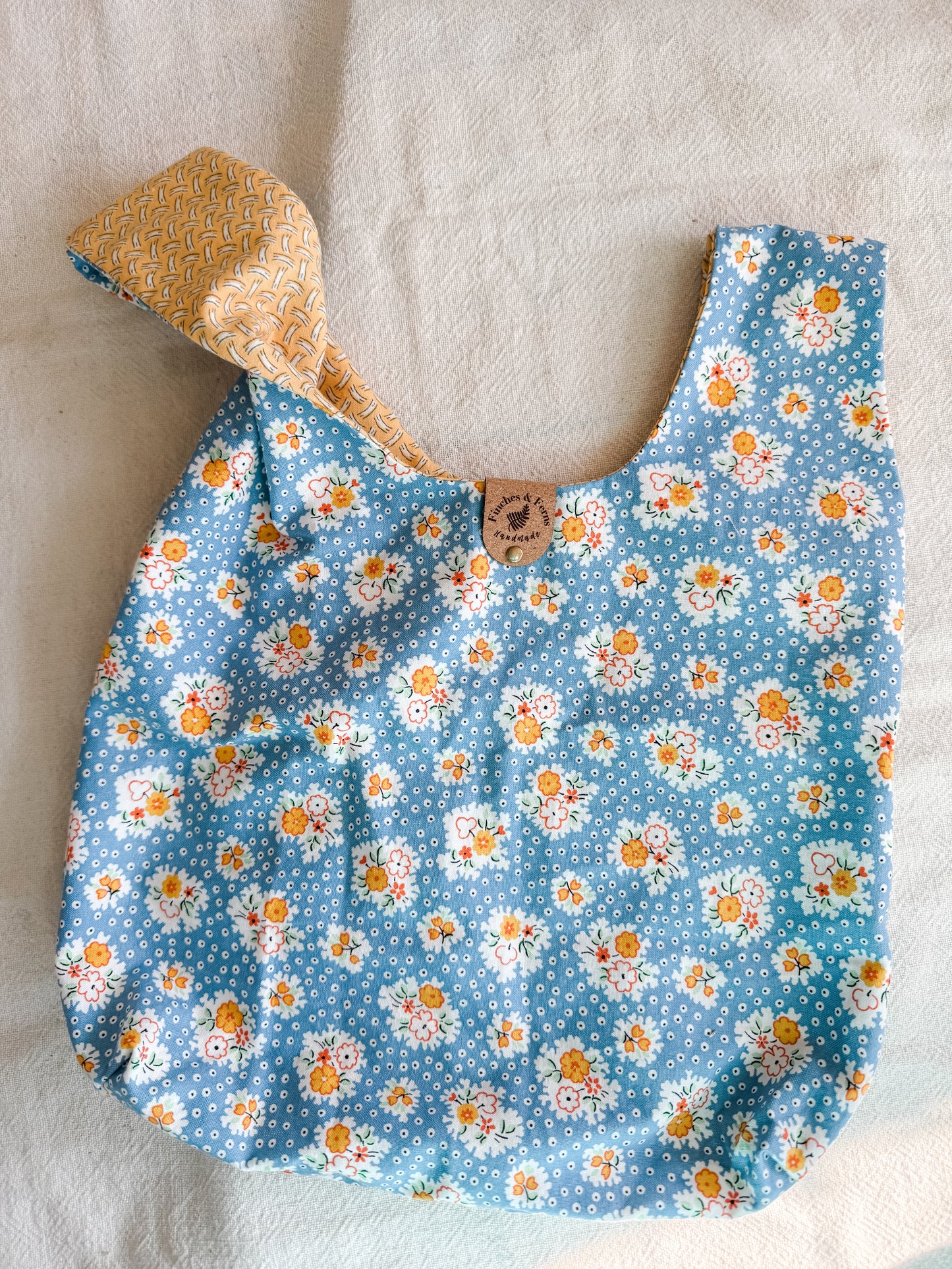 Medium Vintage Fabric Japanese Knot Bag