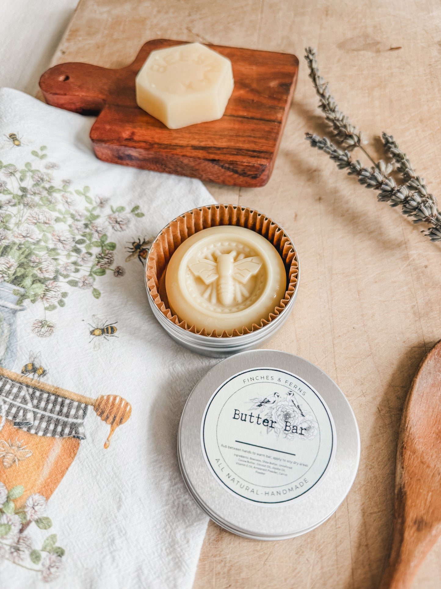 Unscented Butter Bar | Shop Handmade Artisan Gift Boutique | Natural Body Care Products