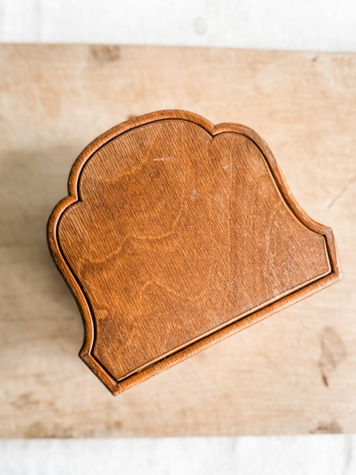 Wooden Apple Napkin Holder