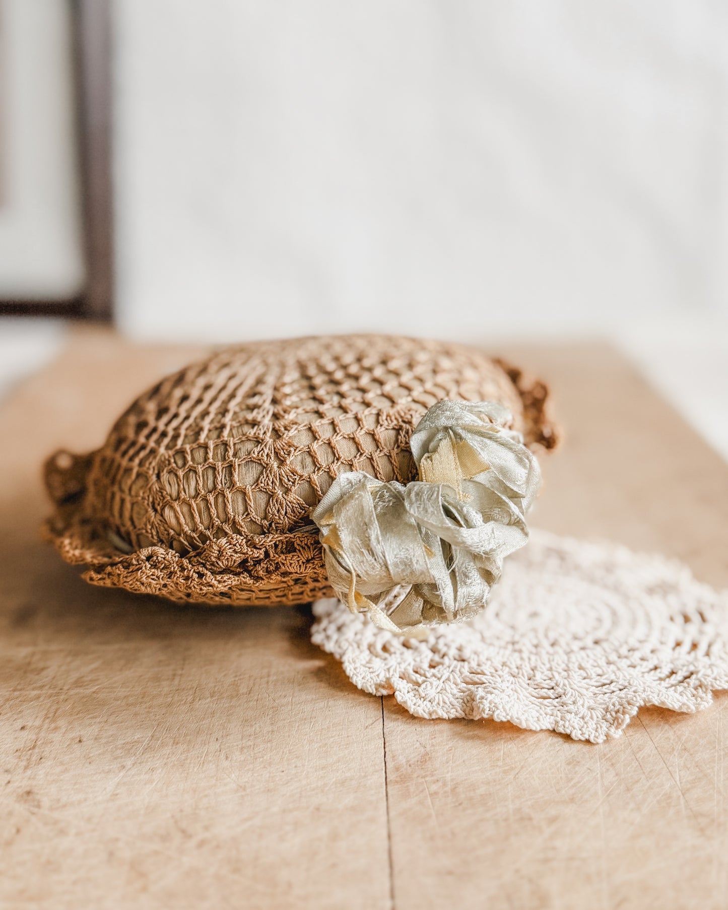 Antique Lace Pin Cushion