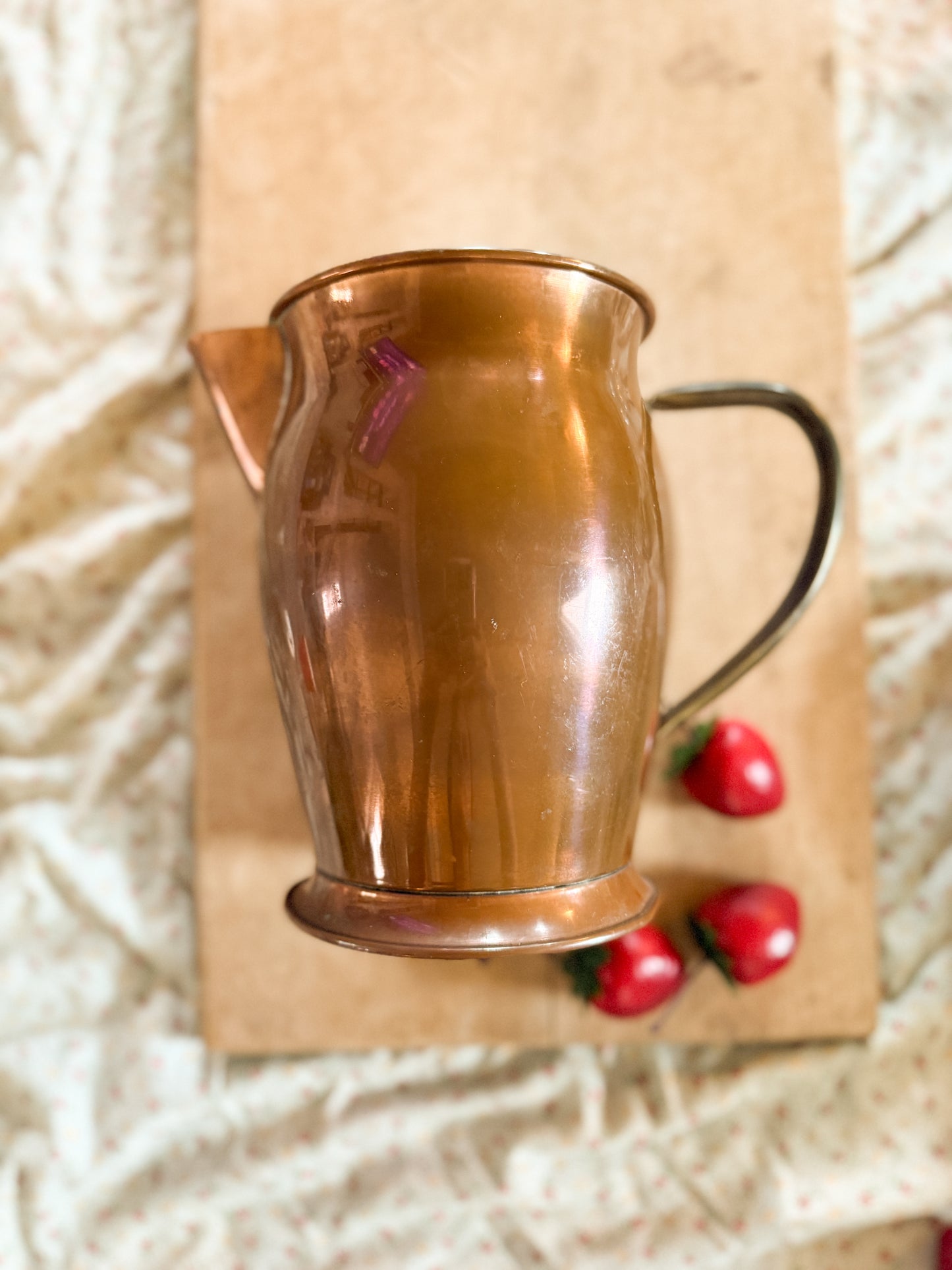 Vintage Copper Pitcher