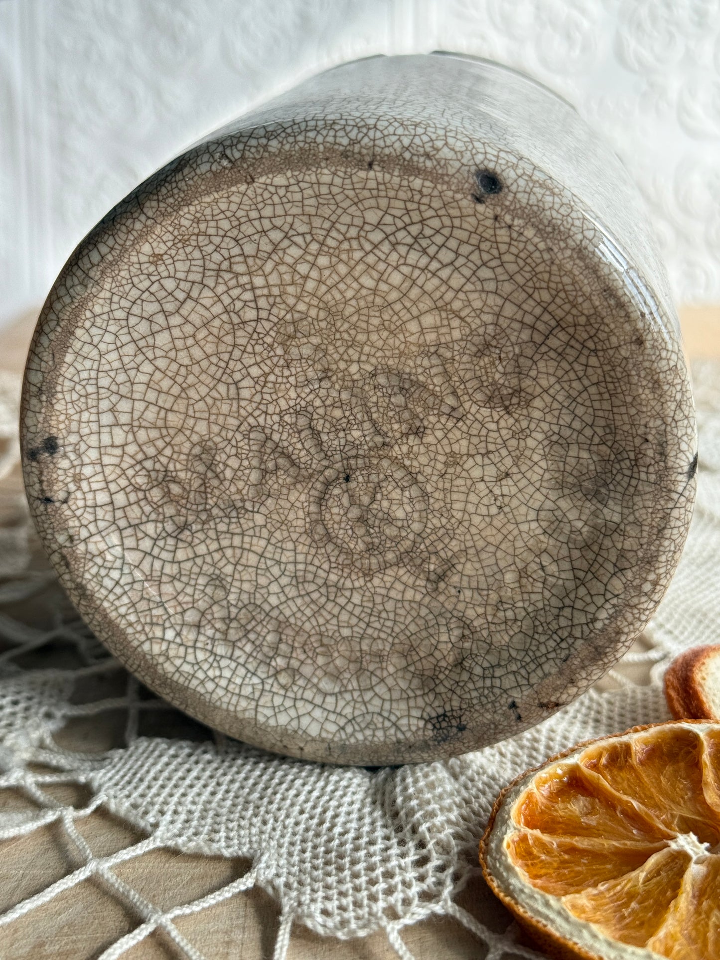 Antique Dundee Marmalade Crock