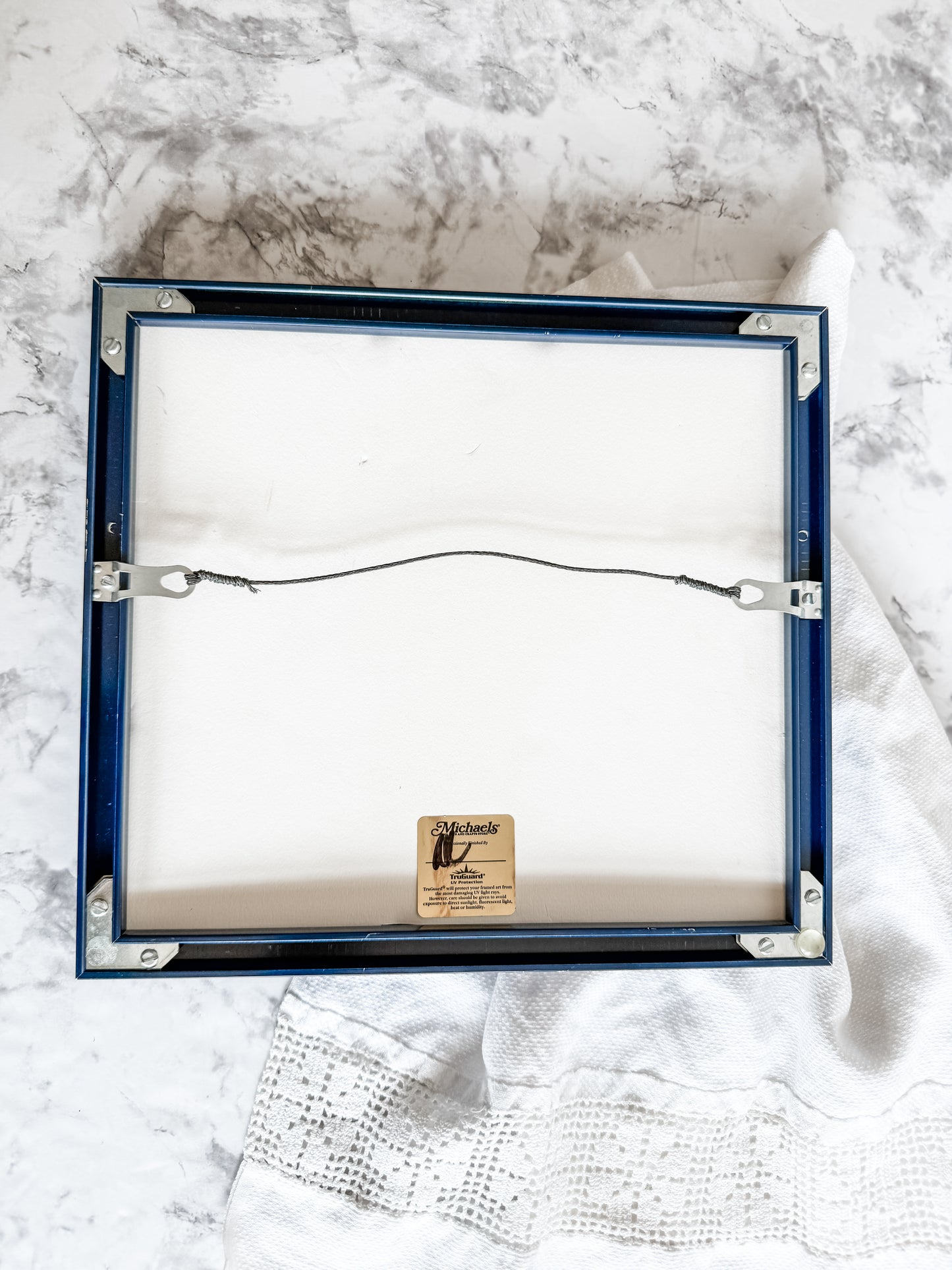 Framed Nearly Antique Fruit Crate Label