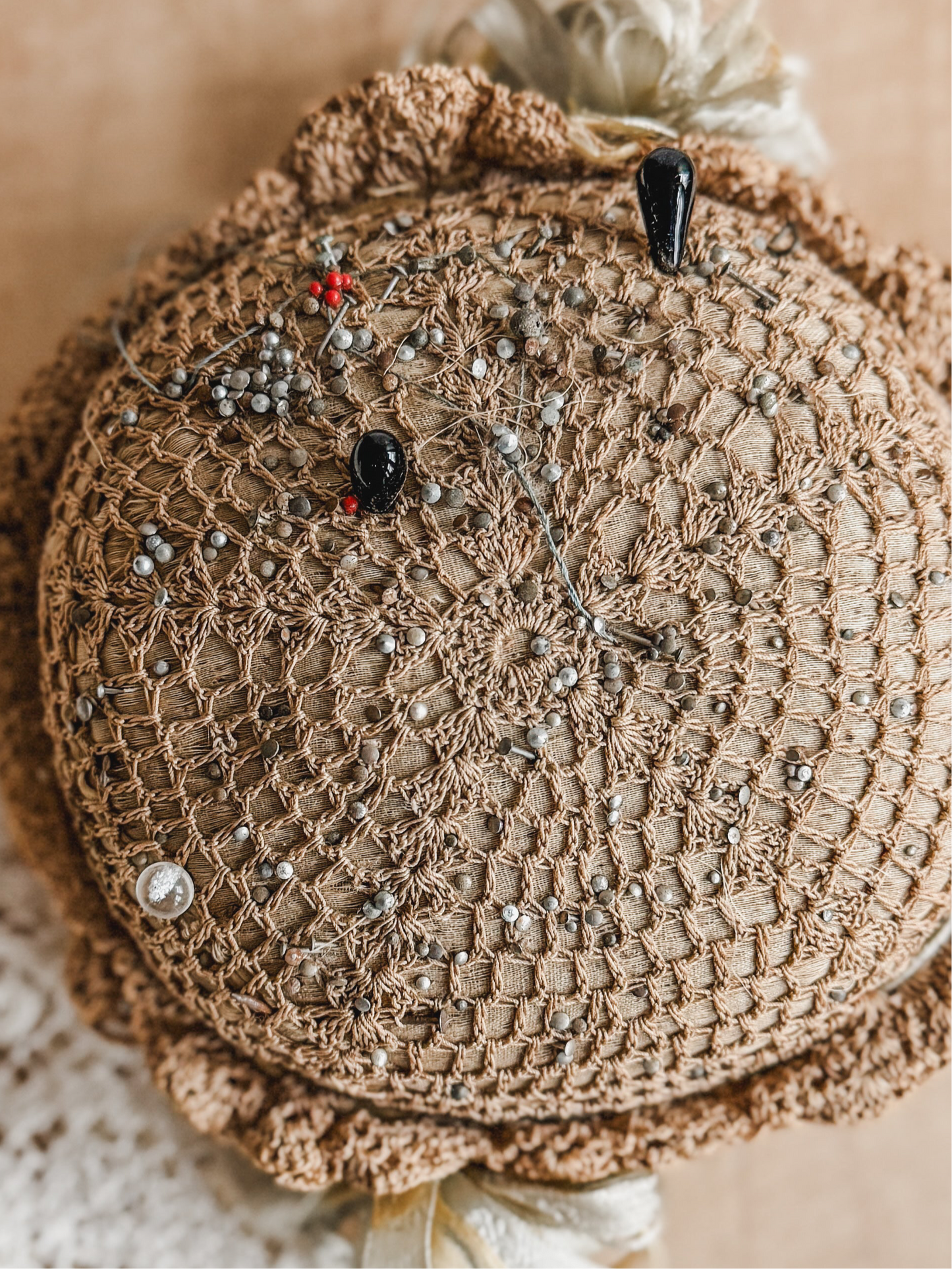 Antique Lace Pin Cushion