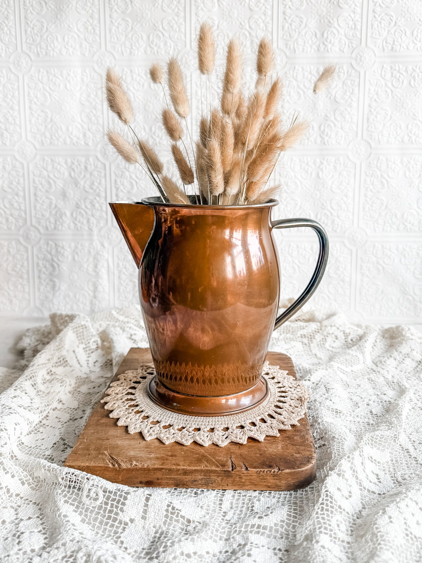 Vintage Copper Pitcher