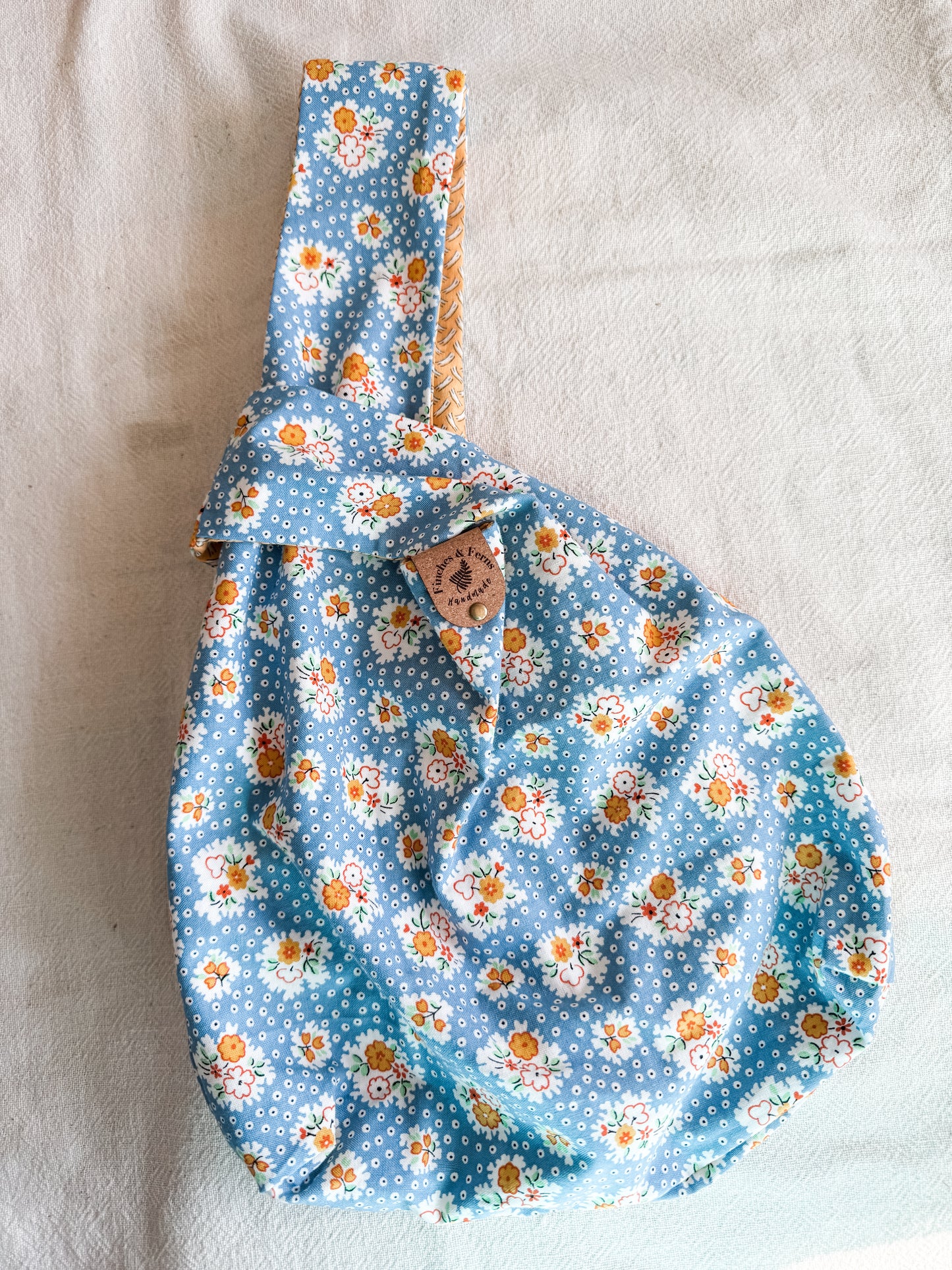 Medium Vintage Fabric Japanese Knot Bag