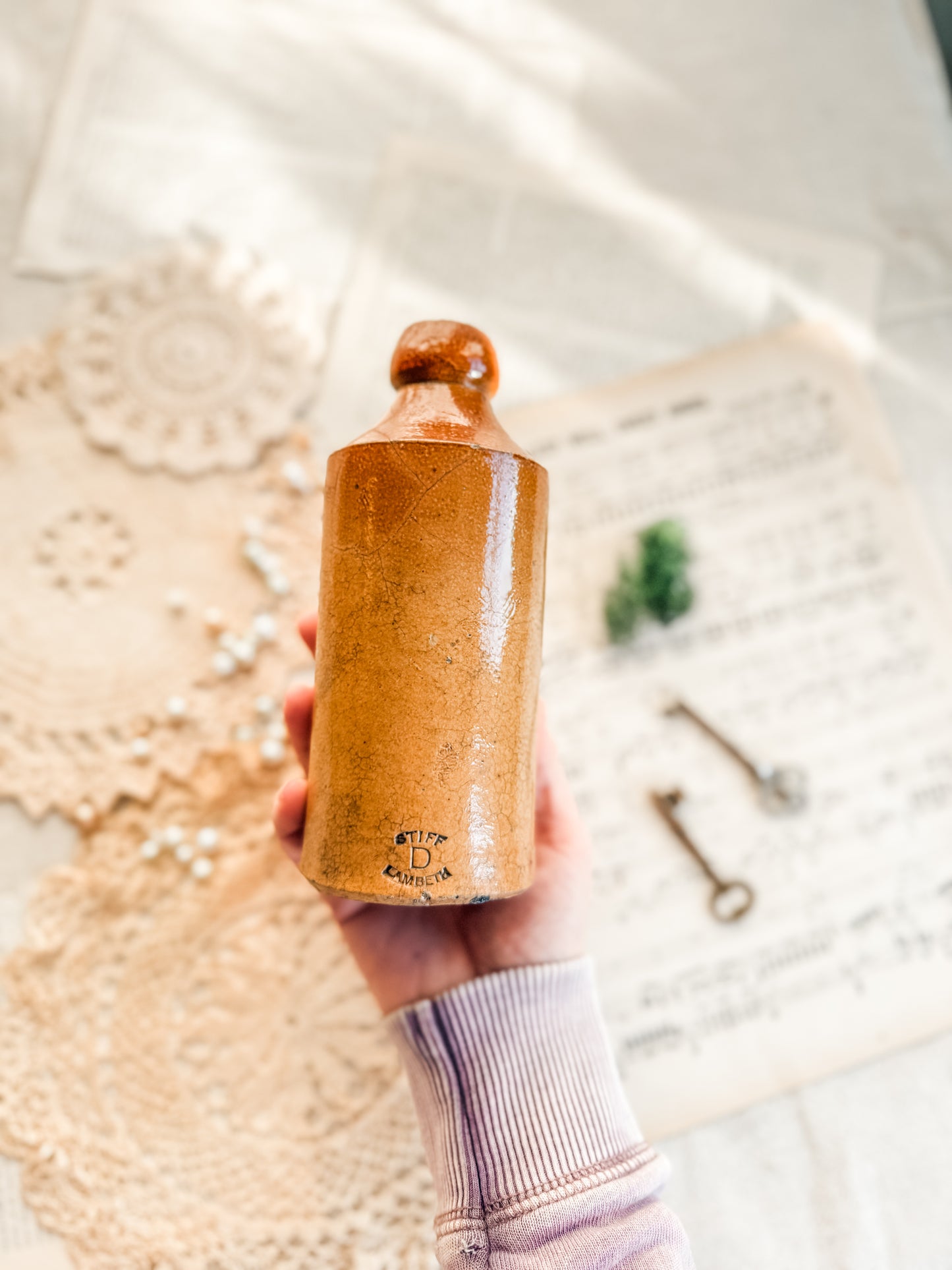 Regents Park Antique Stoneware Bottle