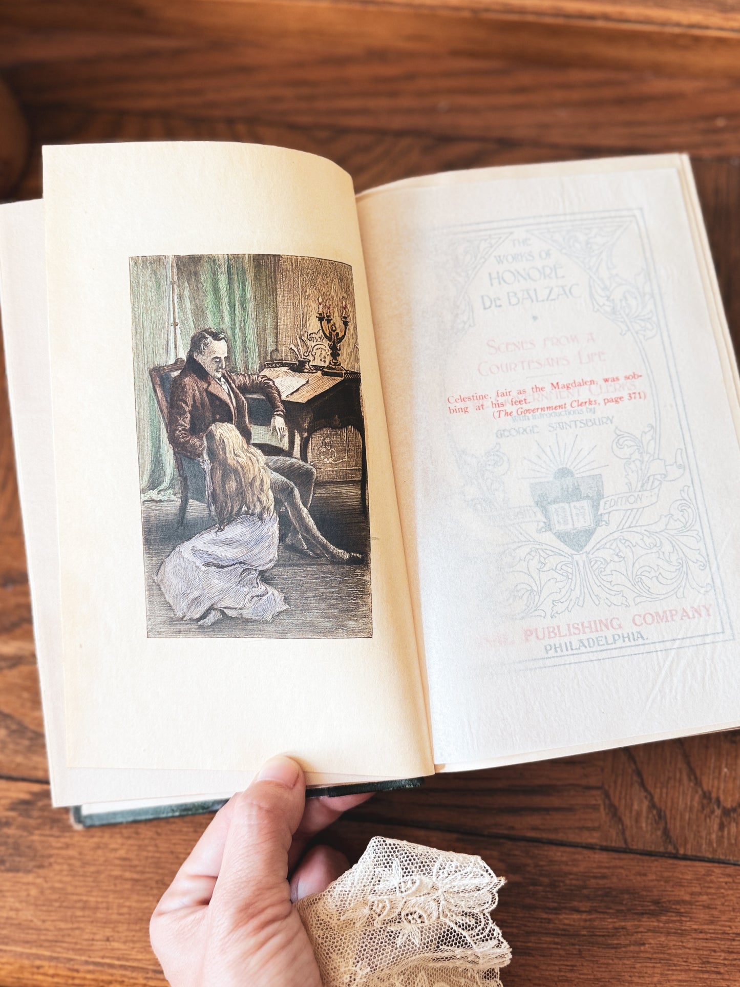 Scenes From A Courtisan’s Life, The Work’s of Honoré Balzac
