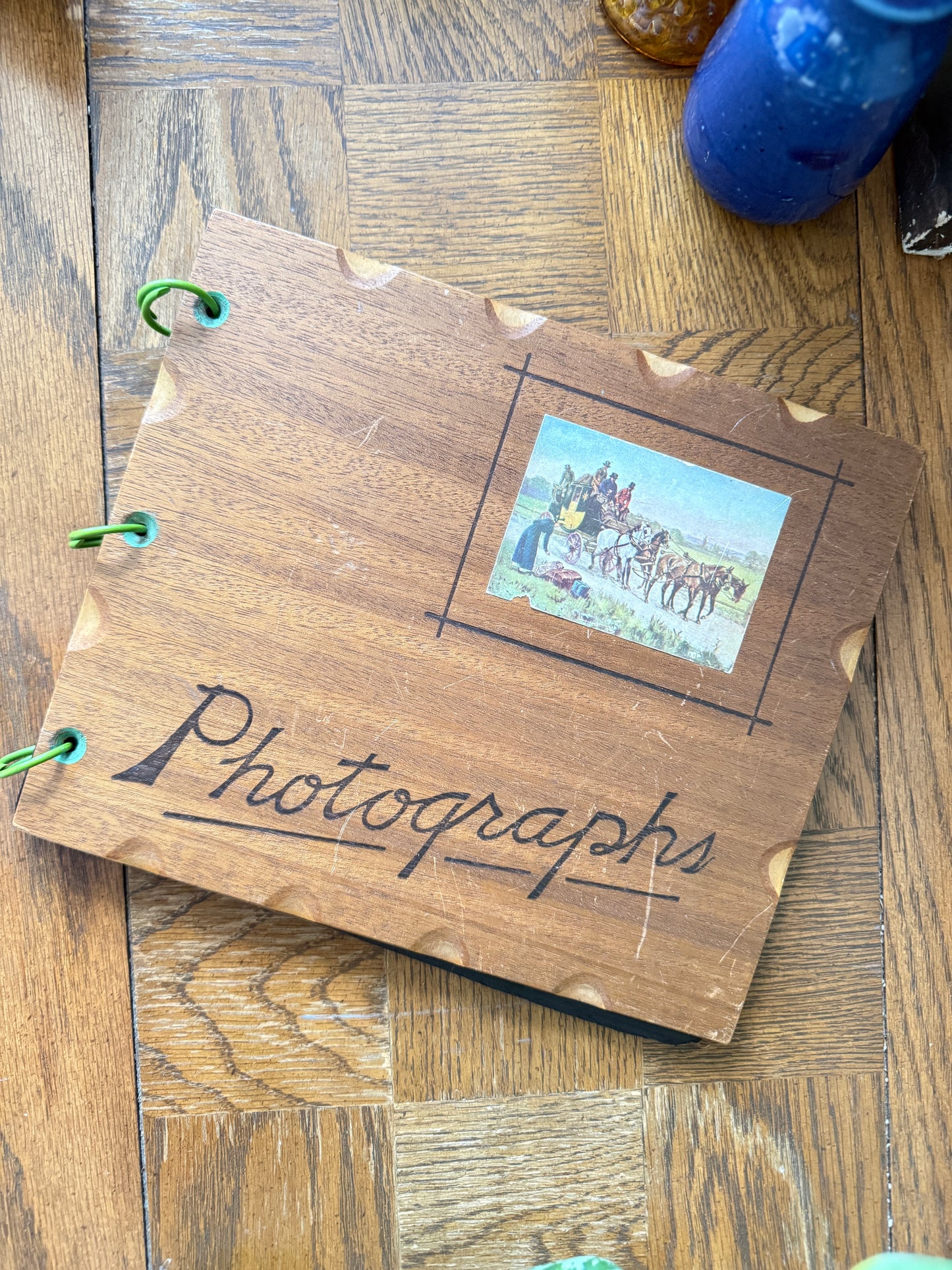 Wooden Photograph Album/Scrapbook