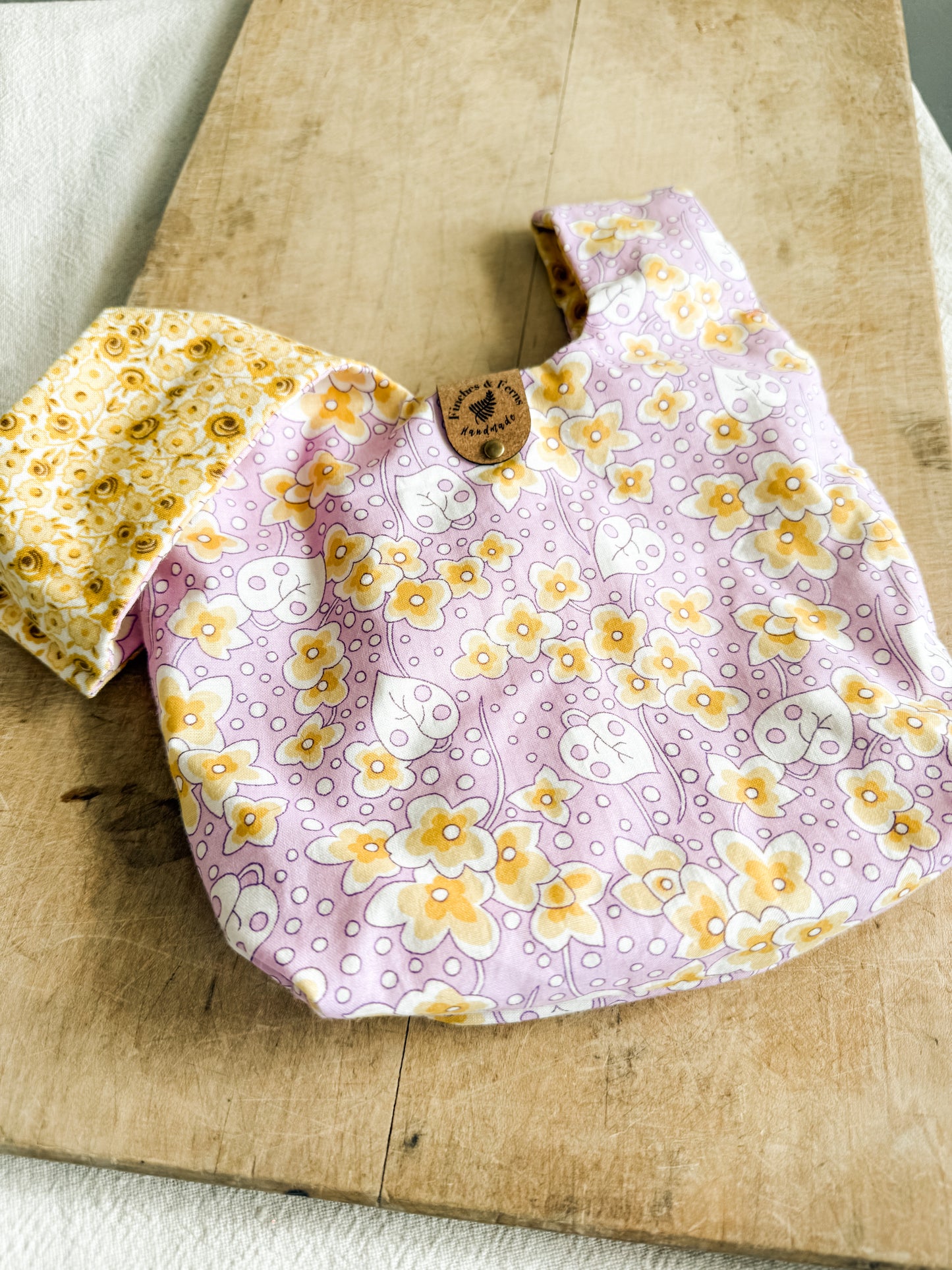 Small Vintage Fabric Japanese Knot Bag
