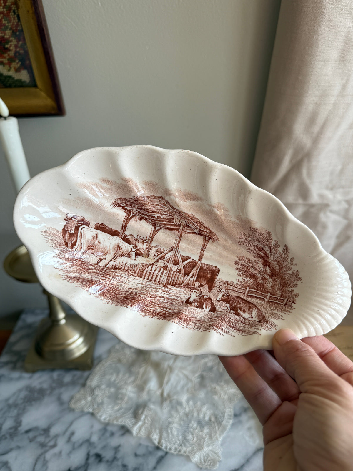 Antique Spode Copeland Relish Dish