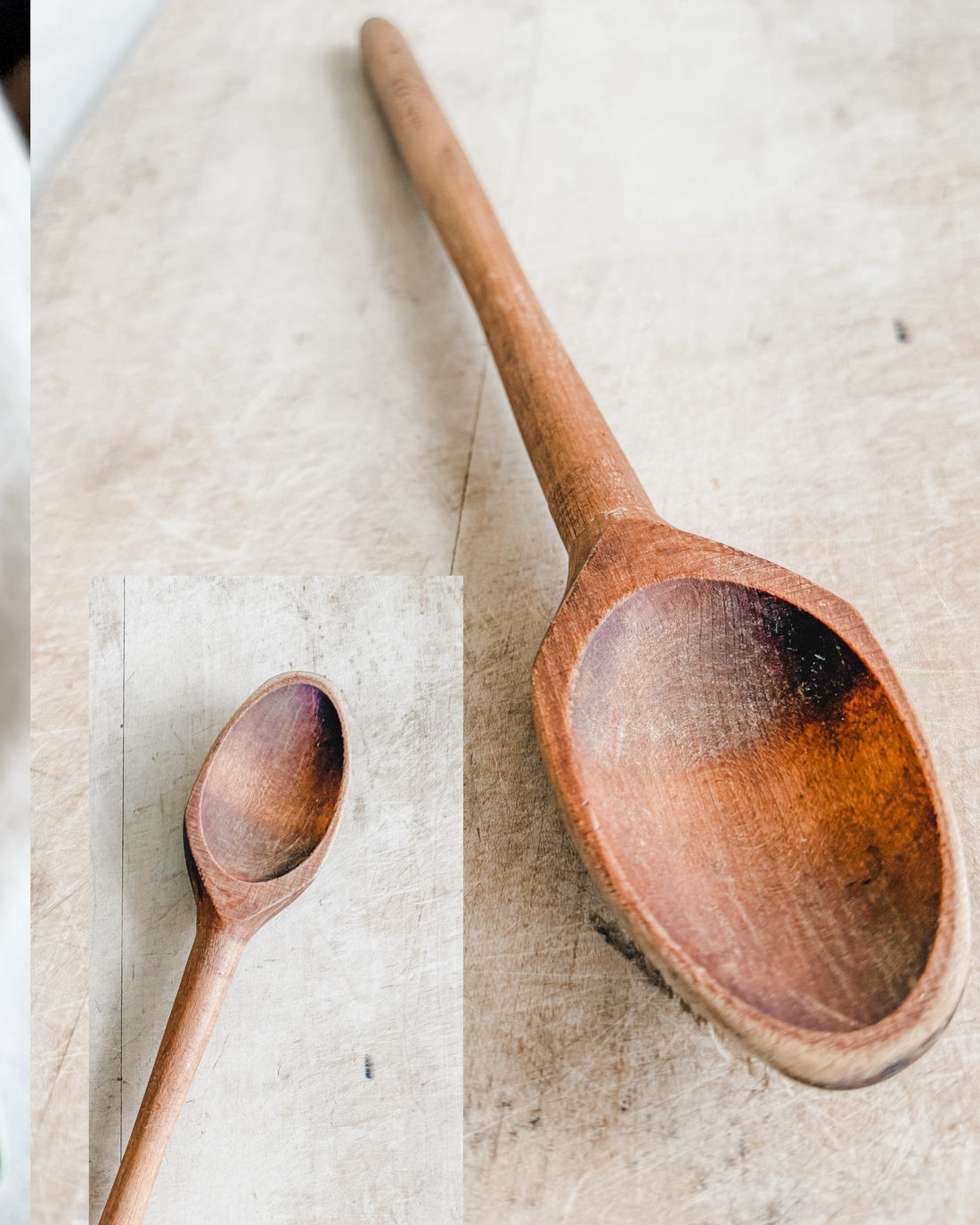 Kelloggs wooden advertising mixing spoon