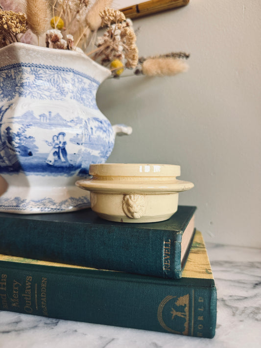 French Stoneware pâté pot