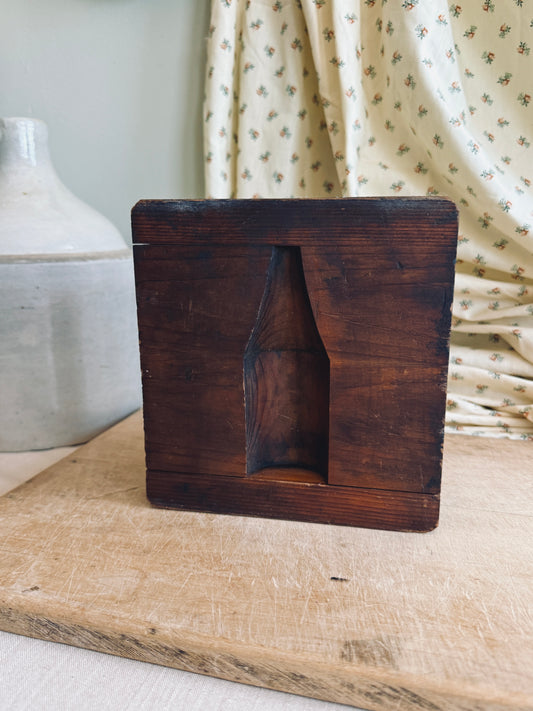 Unique wooden mold