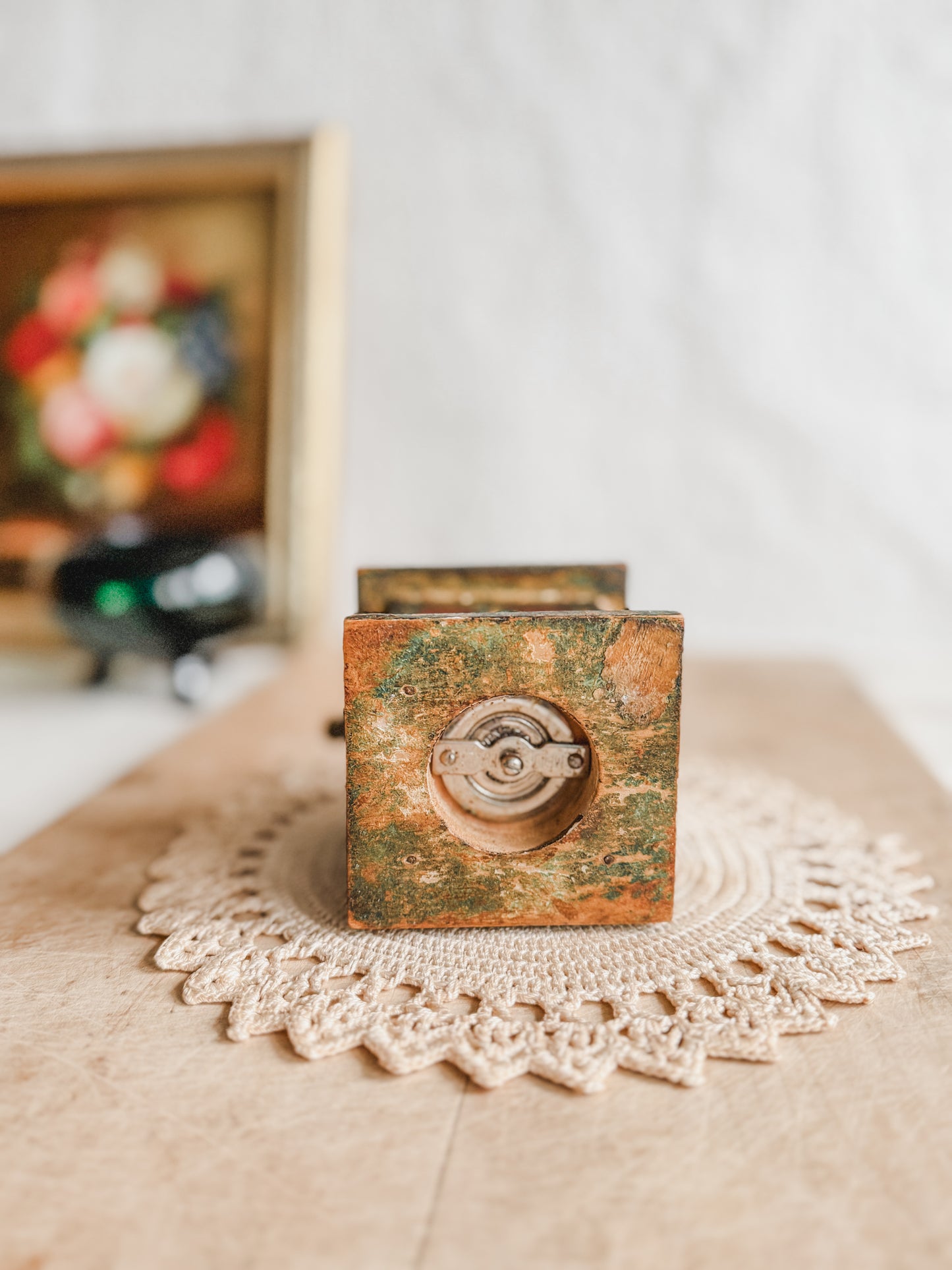 Vintage Florentine Pepper Grinder