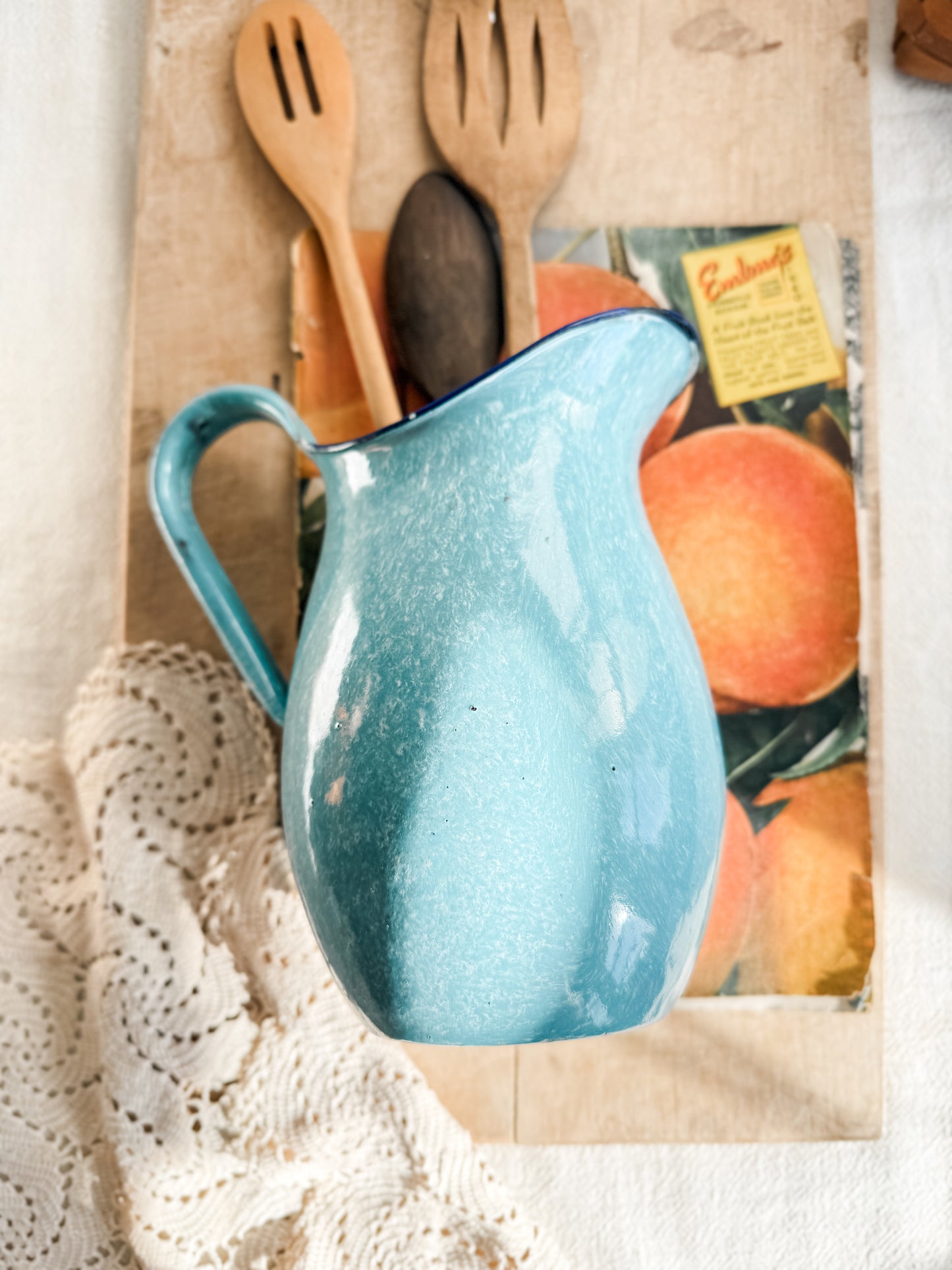 Enamelware Pitcher