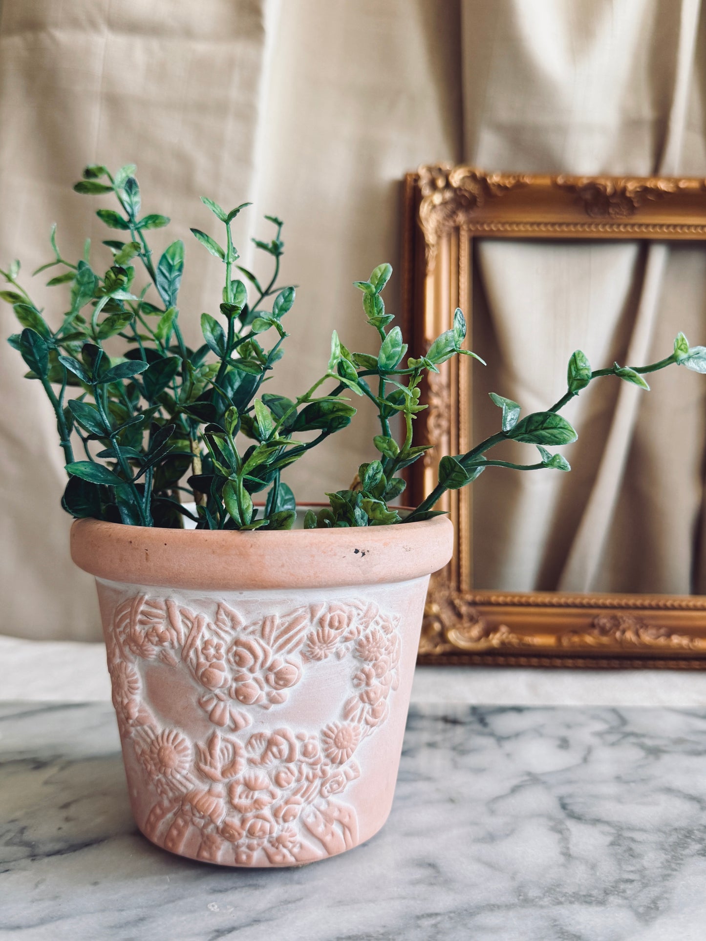 Small terracotta planter
