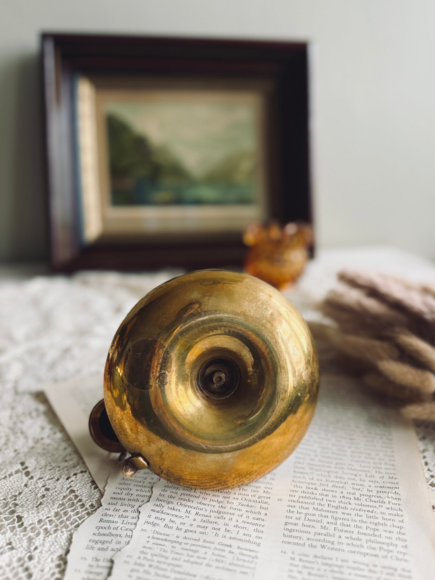 Chamberstick Candle Holder with Snuffer