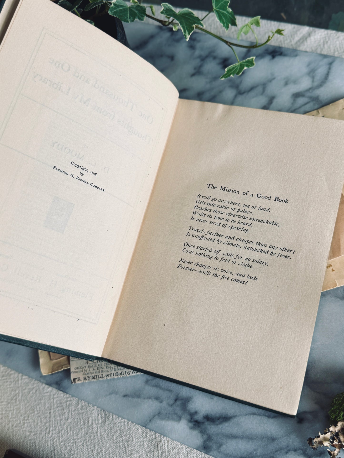 One Thousand and One Thoughts from My Library