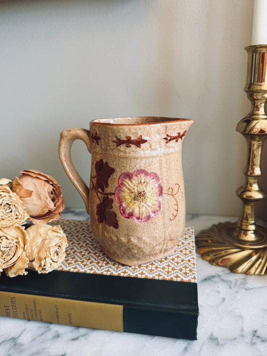 Antique Majolica pitcher
