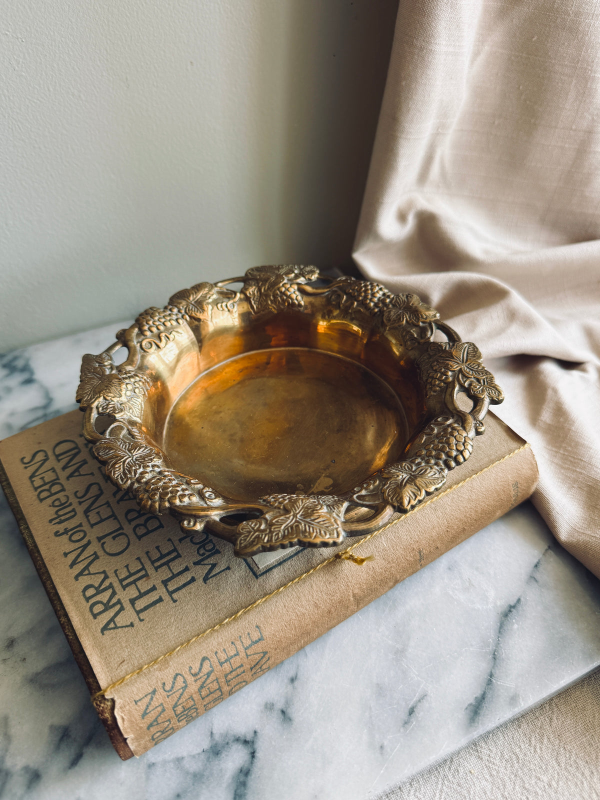 Brass wine or champagne holder