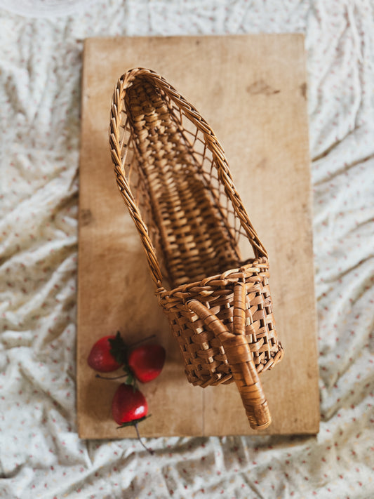 Mid-Century French Wine Pouring Basket