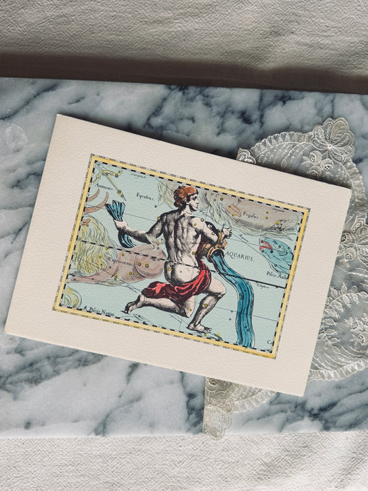 Aquarius Astrology Print