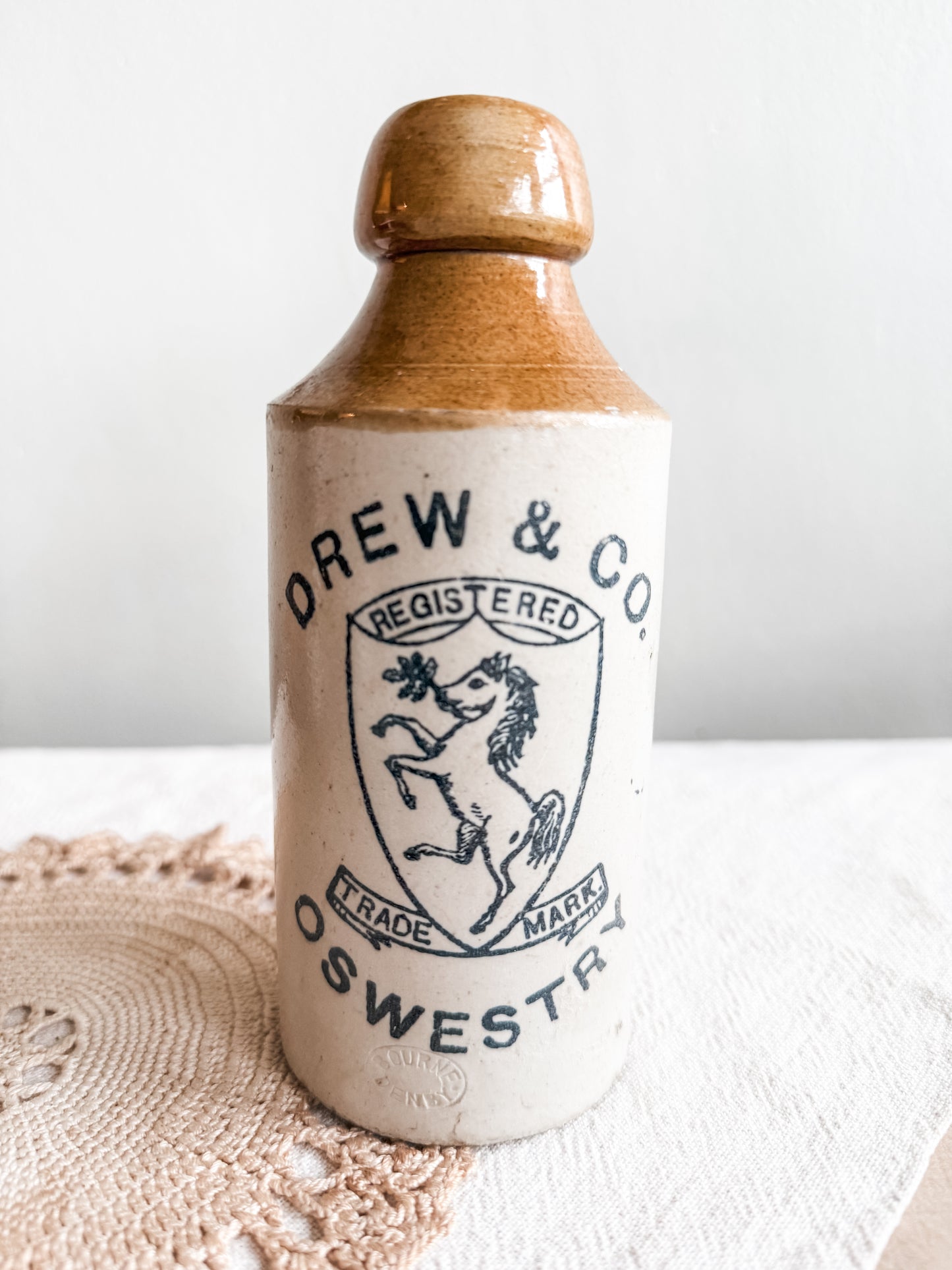 Drew & Co. Ginger Beer Bottle
