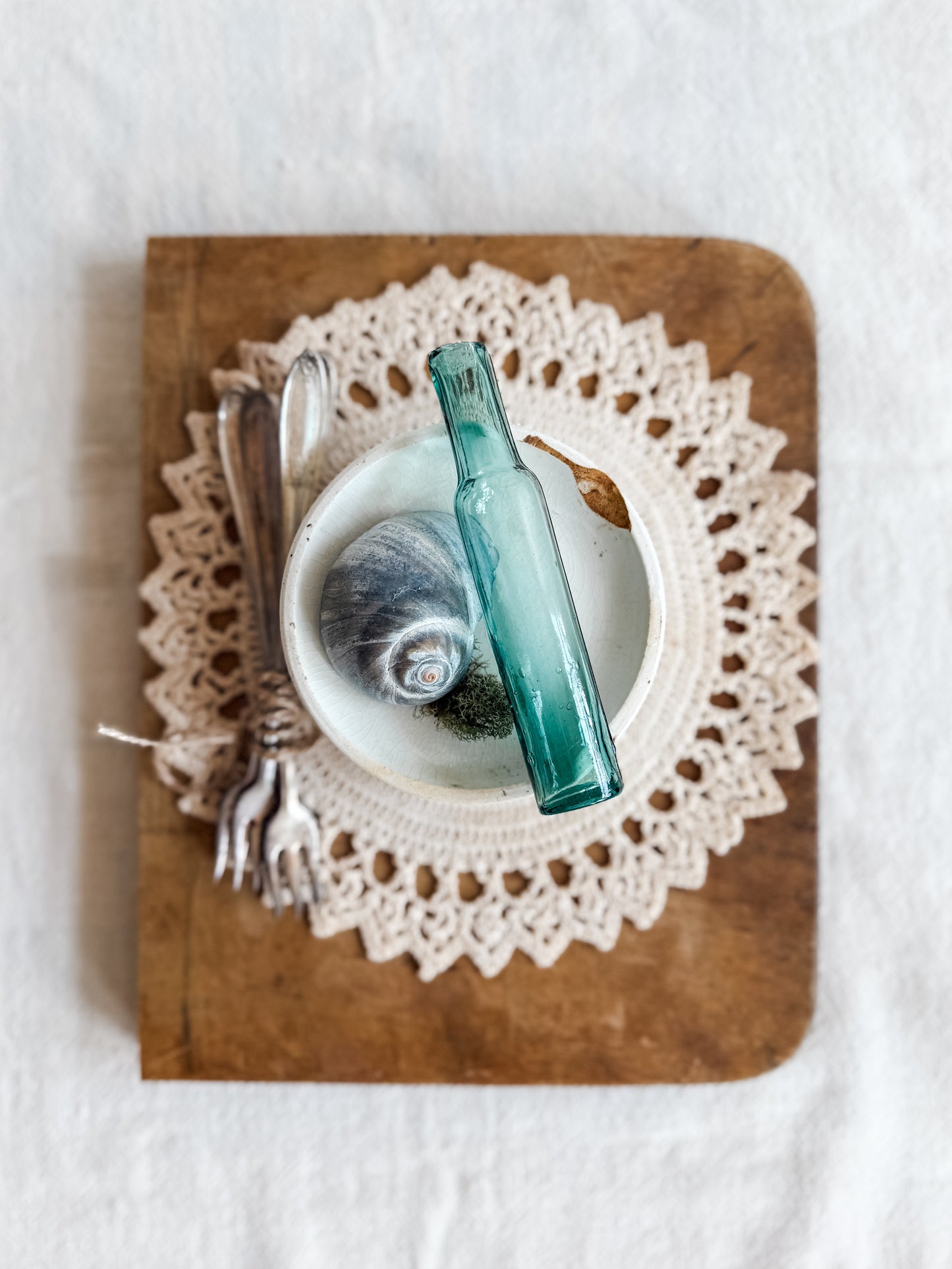 Antique Victorian Glass Small Bottles