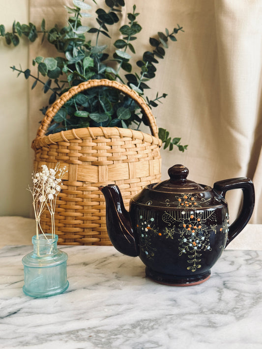 Vintage Redware teapot
