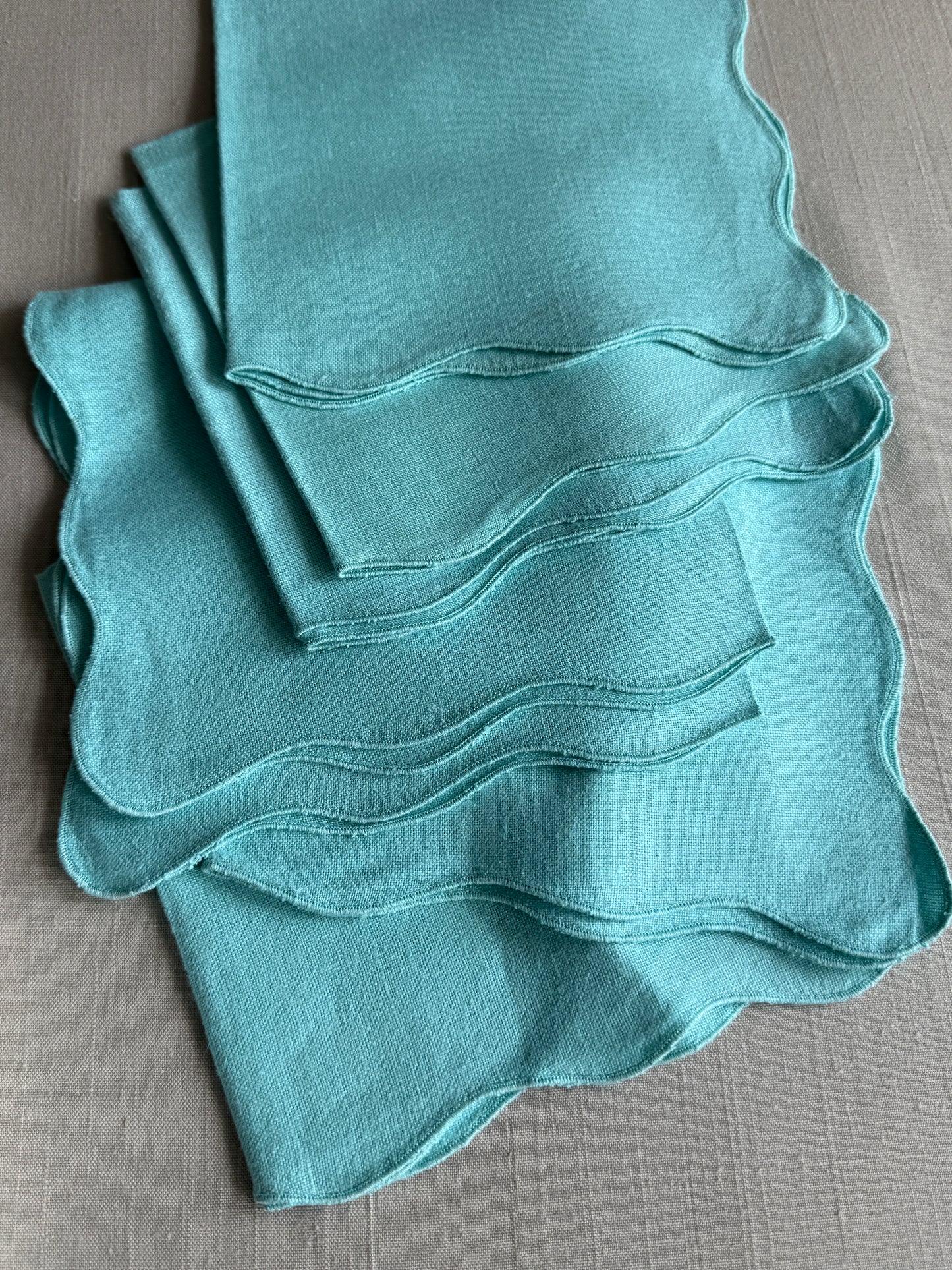 Set of 8 linen napkins
