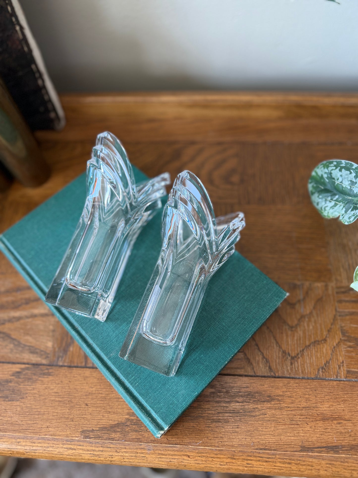 Pair of Mikasa Art Deco Style Vases