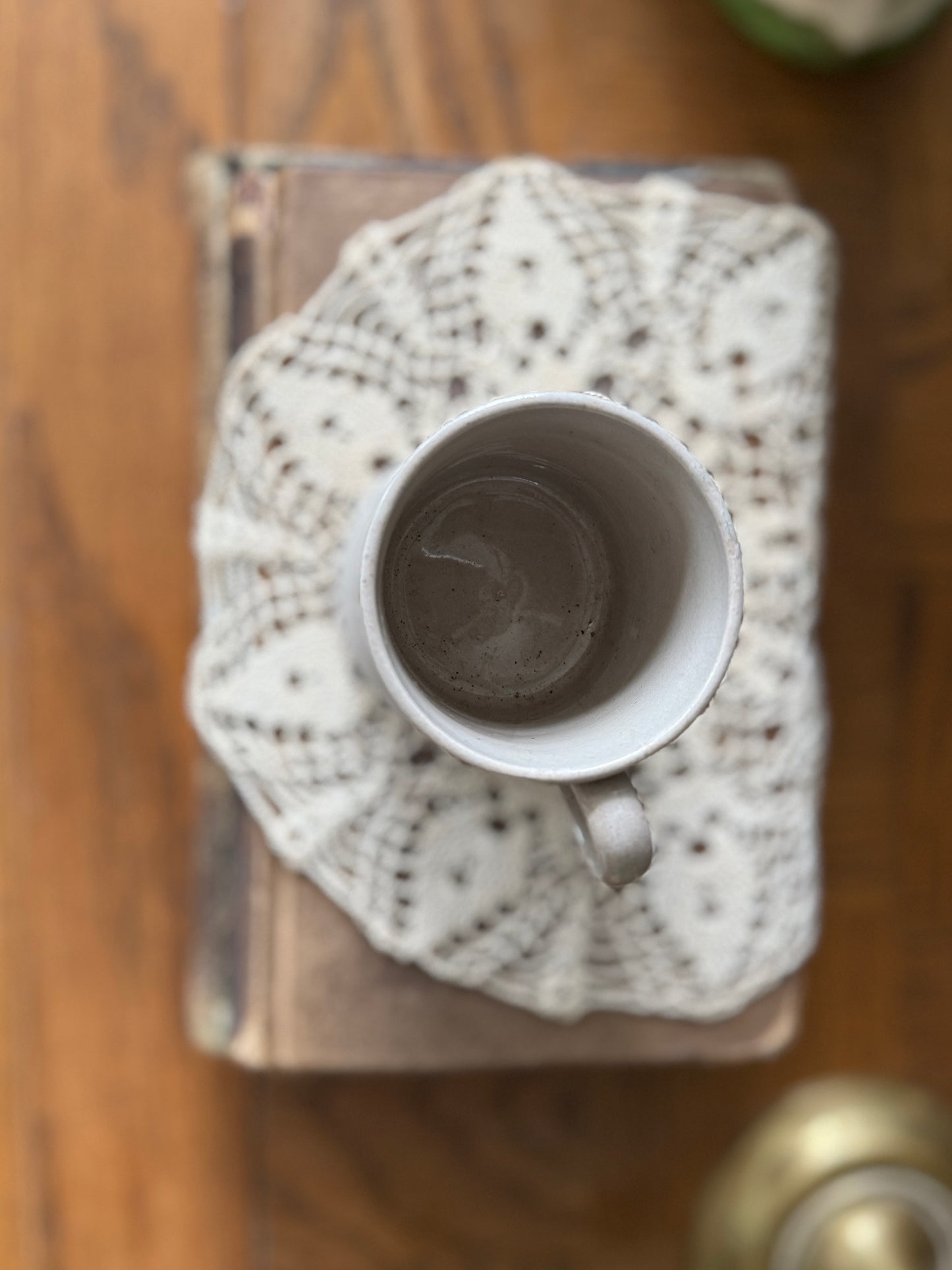 19th century Staffordshire English drabware mug