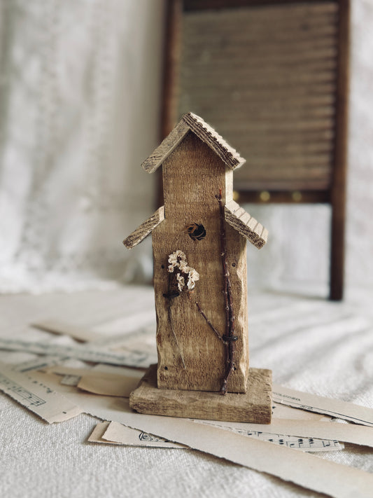 Small decorative bird house