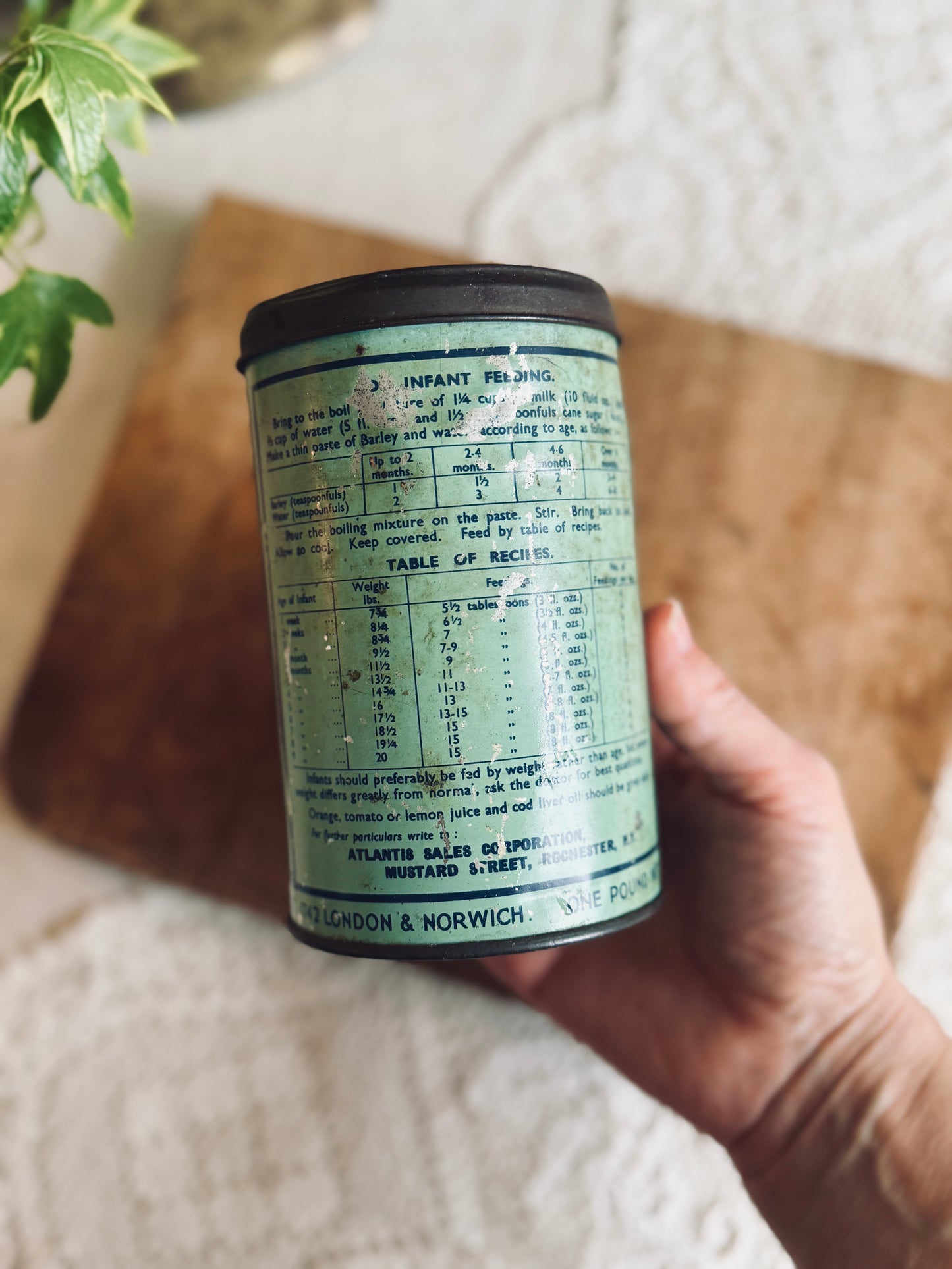 Vintage Robinsons Barley Tin