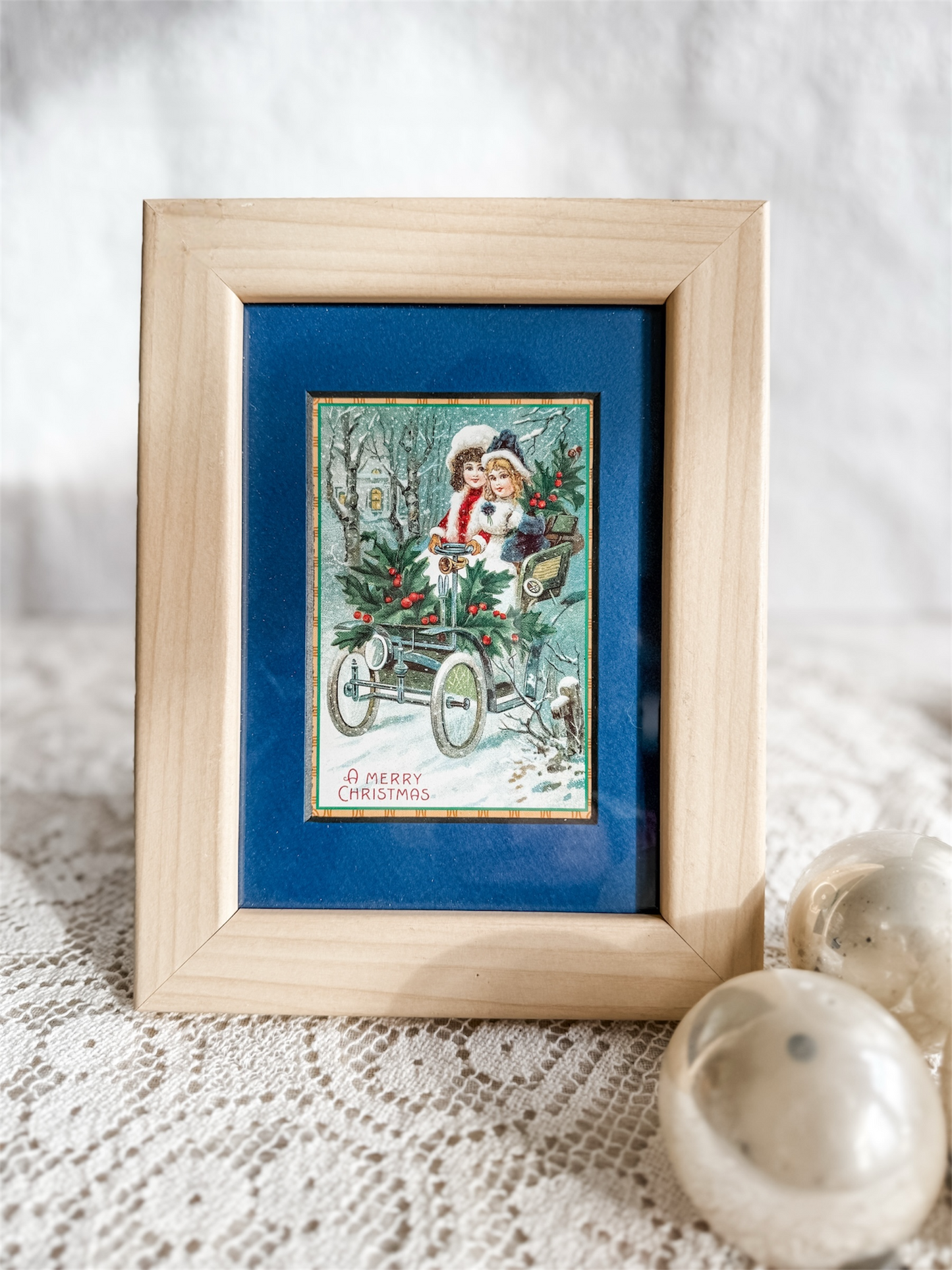 Framed Christmas Card