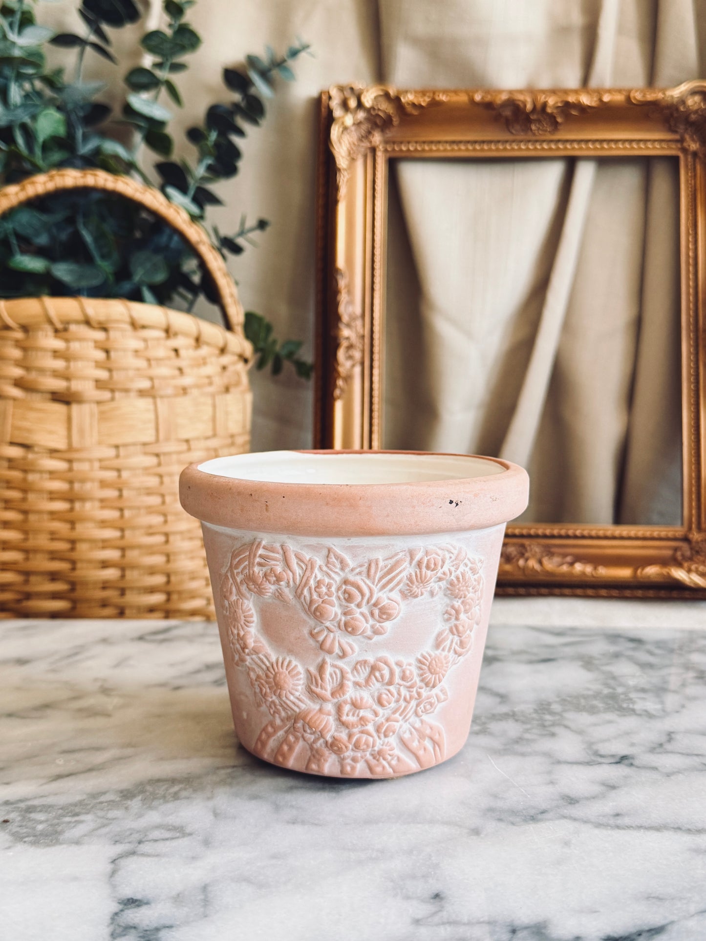 Small terracotta planter