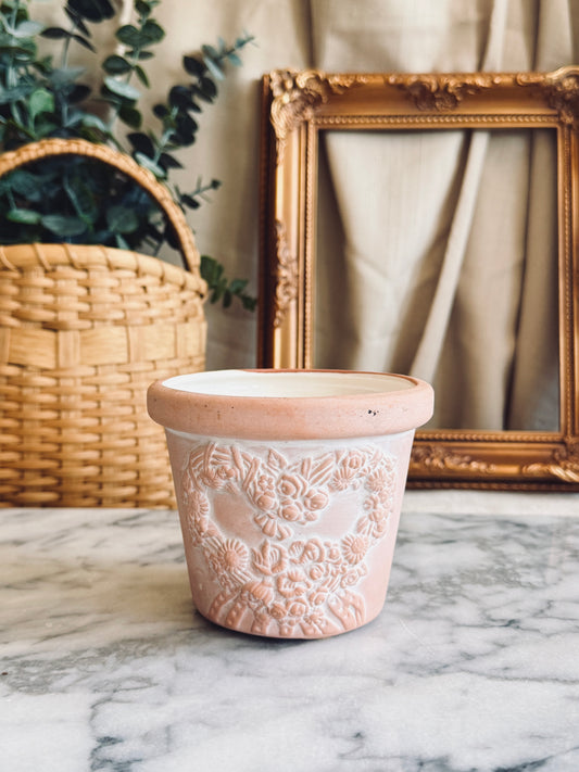 Small terracotta planter