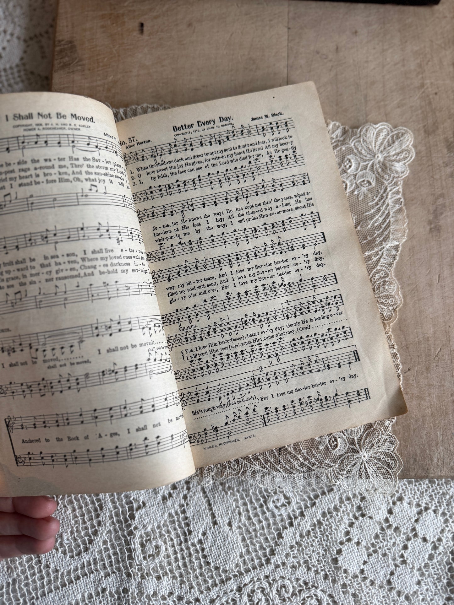 Gothic 1920’s era paperback Hymnal