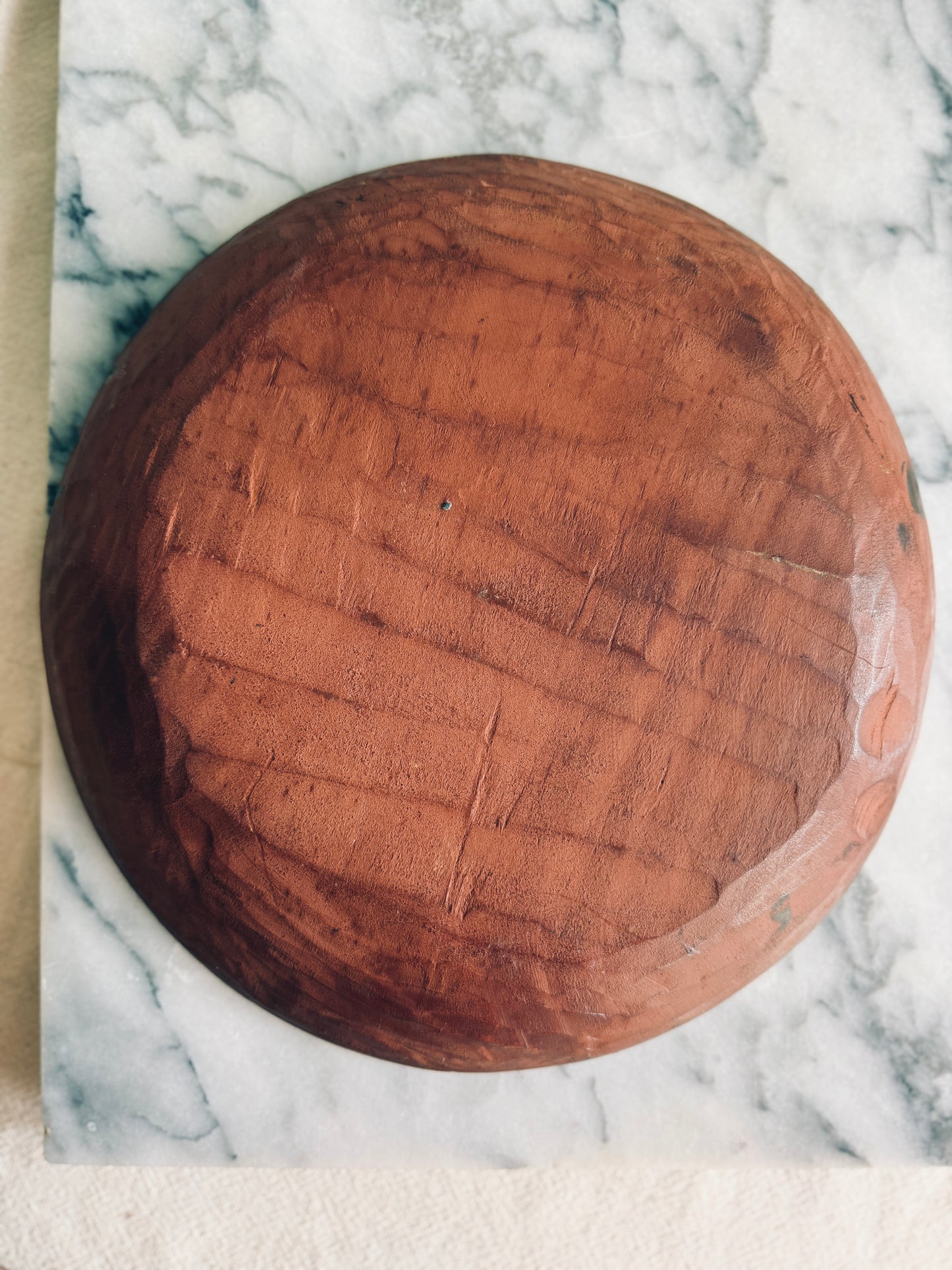 Handpainted Wooden Bowl