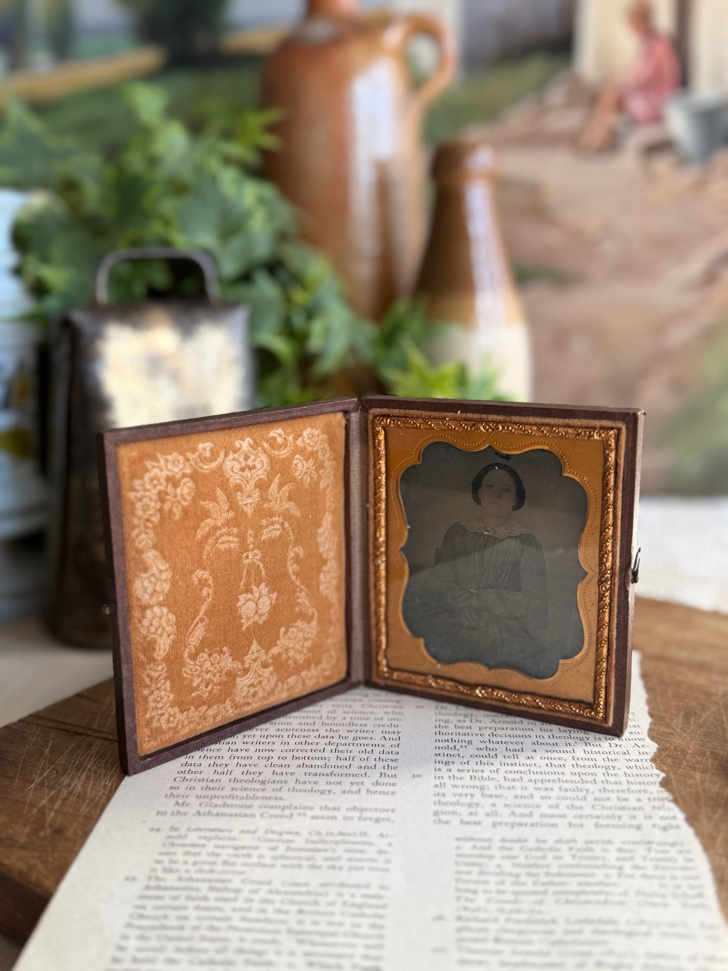 Mid 19th century photograph in case